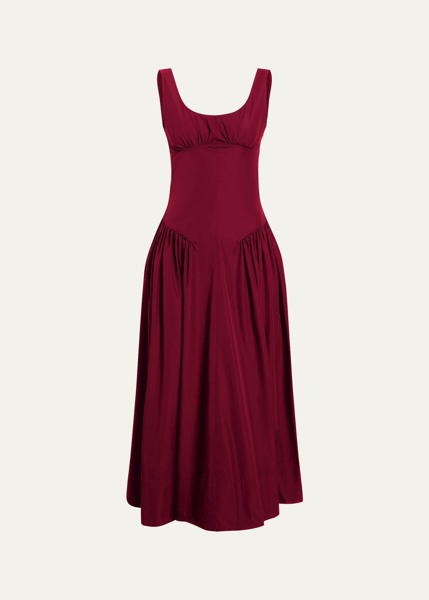 Maxi Misses Midi Length Dresses Nahla Red Drop Waist Midi Dress With Buttons