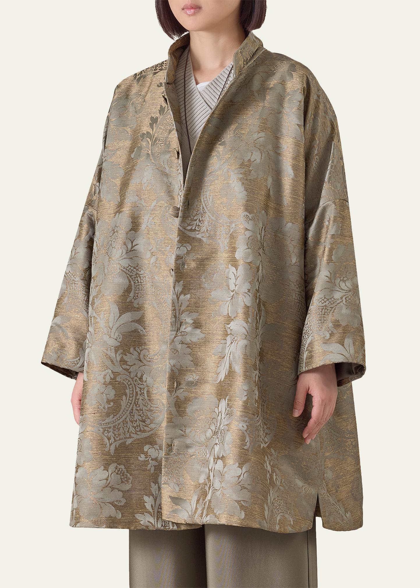 Eskandar Chinese Imperial Coat With Chinese Collar - Bergdorf Goodman