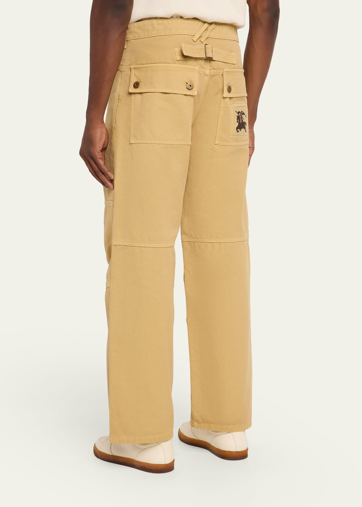 Burberry Men's Corban Paneled Canvas Workwear Trousers - Bergdorf