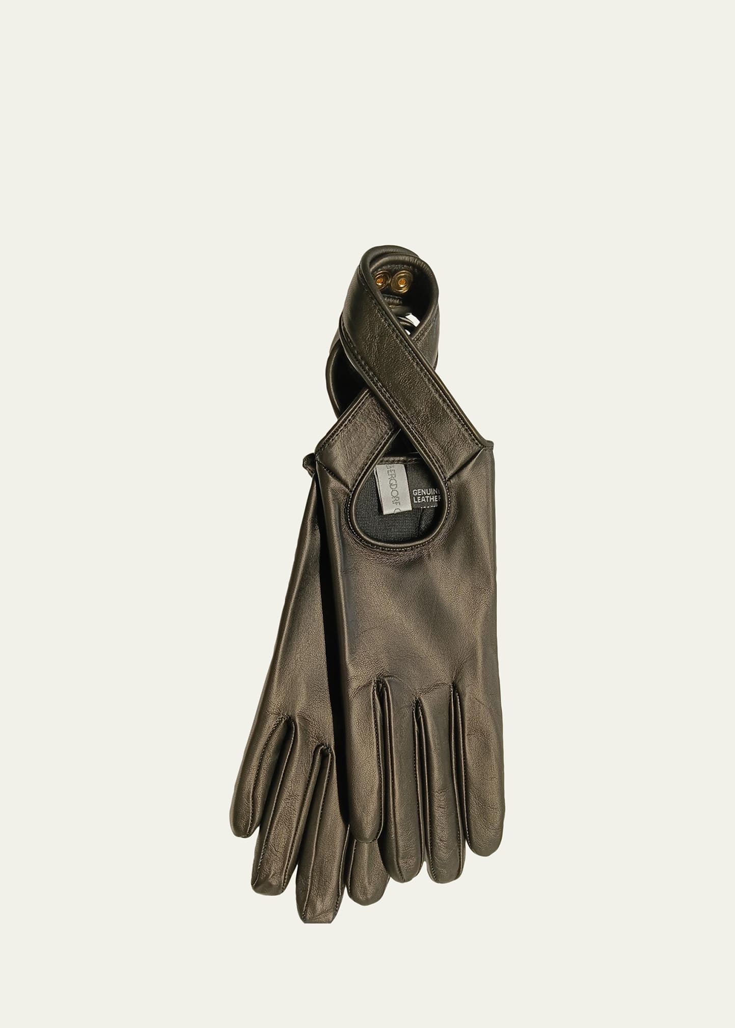 Guanti Giglio Fiorentino Nappa Leather Gloves - Bergdorf Goodman