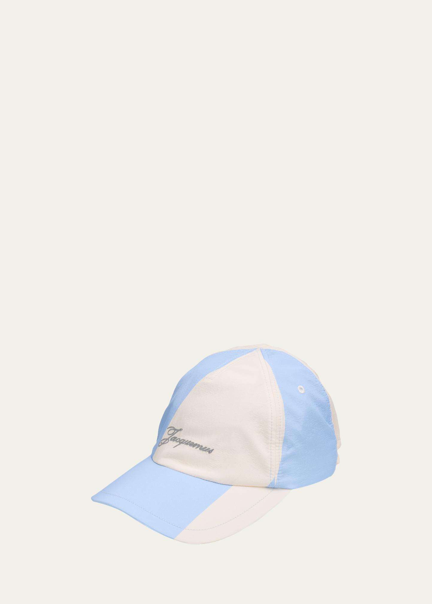 Jacquemus Men's The Casquette Logo Nylon Baseball Cap - Bergdorf