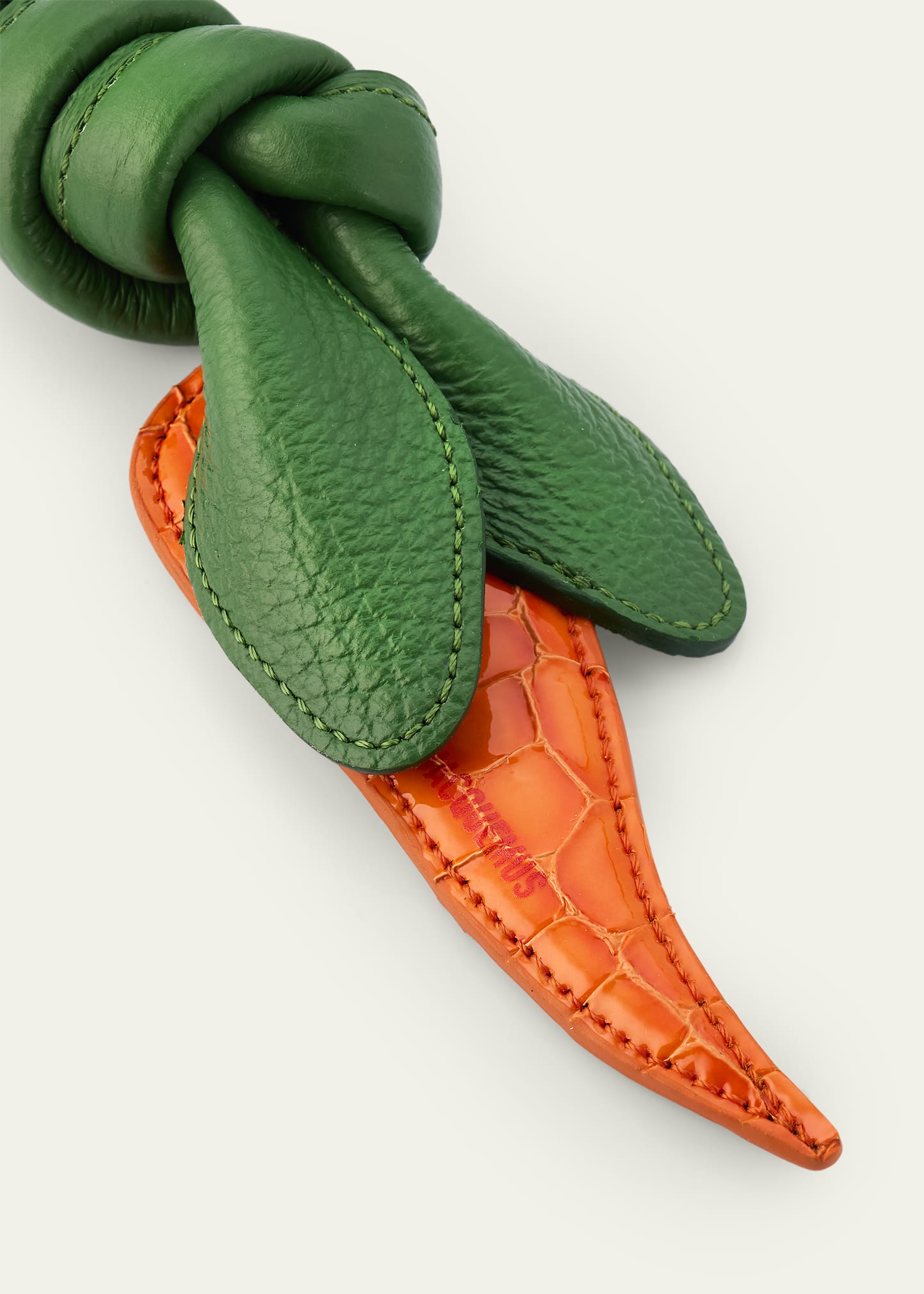 Jacquemus Le Carotte Leather Carrot Bag Charm - Bergdorf Goodman
