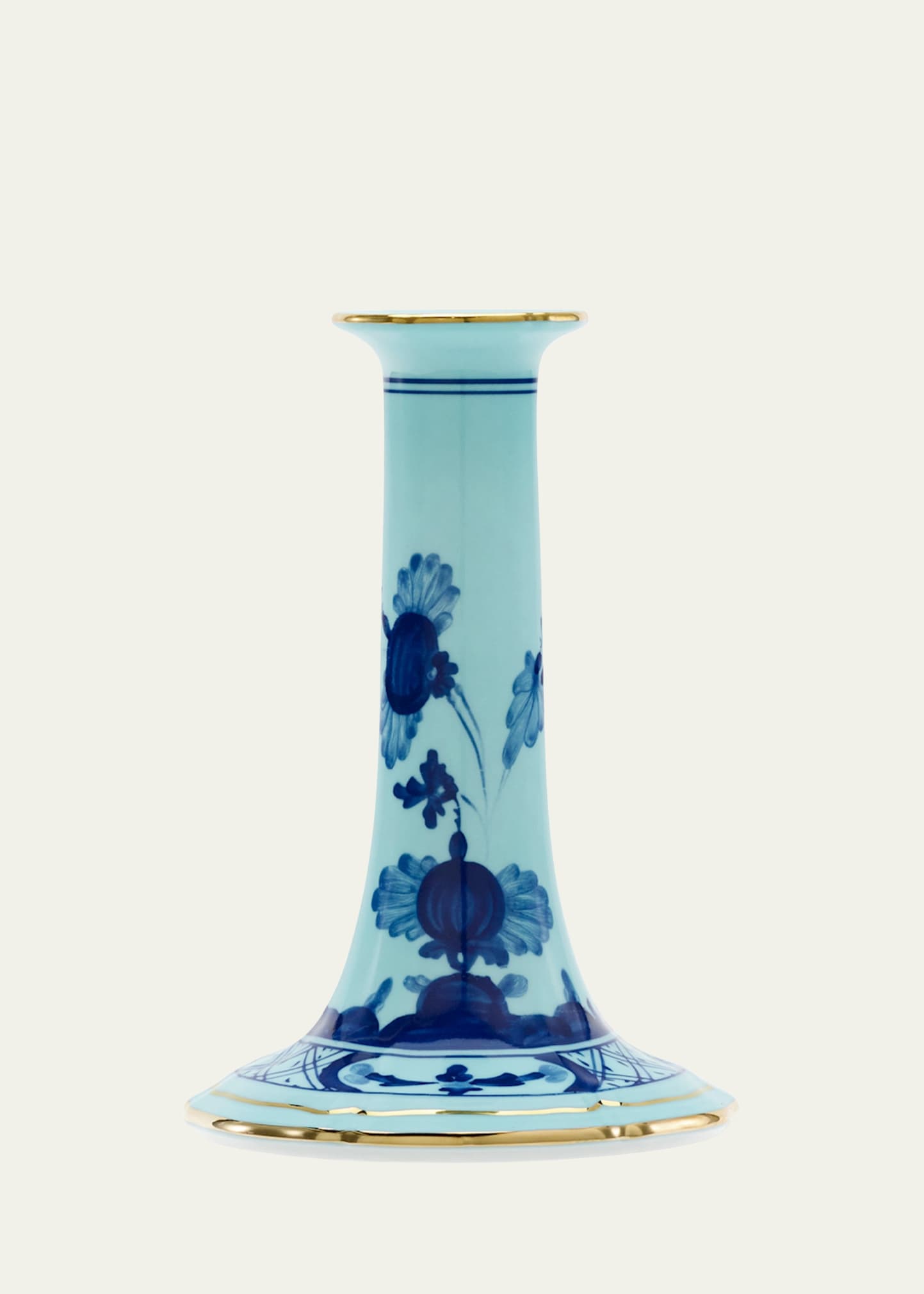 GINORI 1735 Oriente Italiano Iris Candle Holder - Bergdorf Goodman