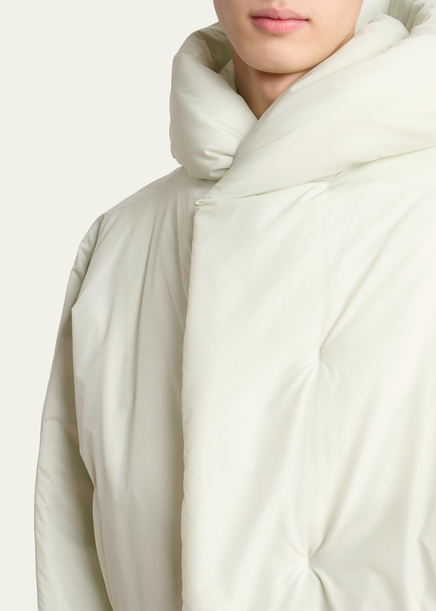 Homme Plisse Issey Miyake Men's Duvet Hooded Short Coat - Bergdorf