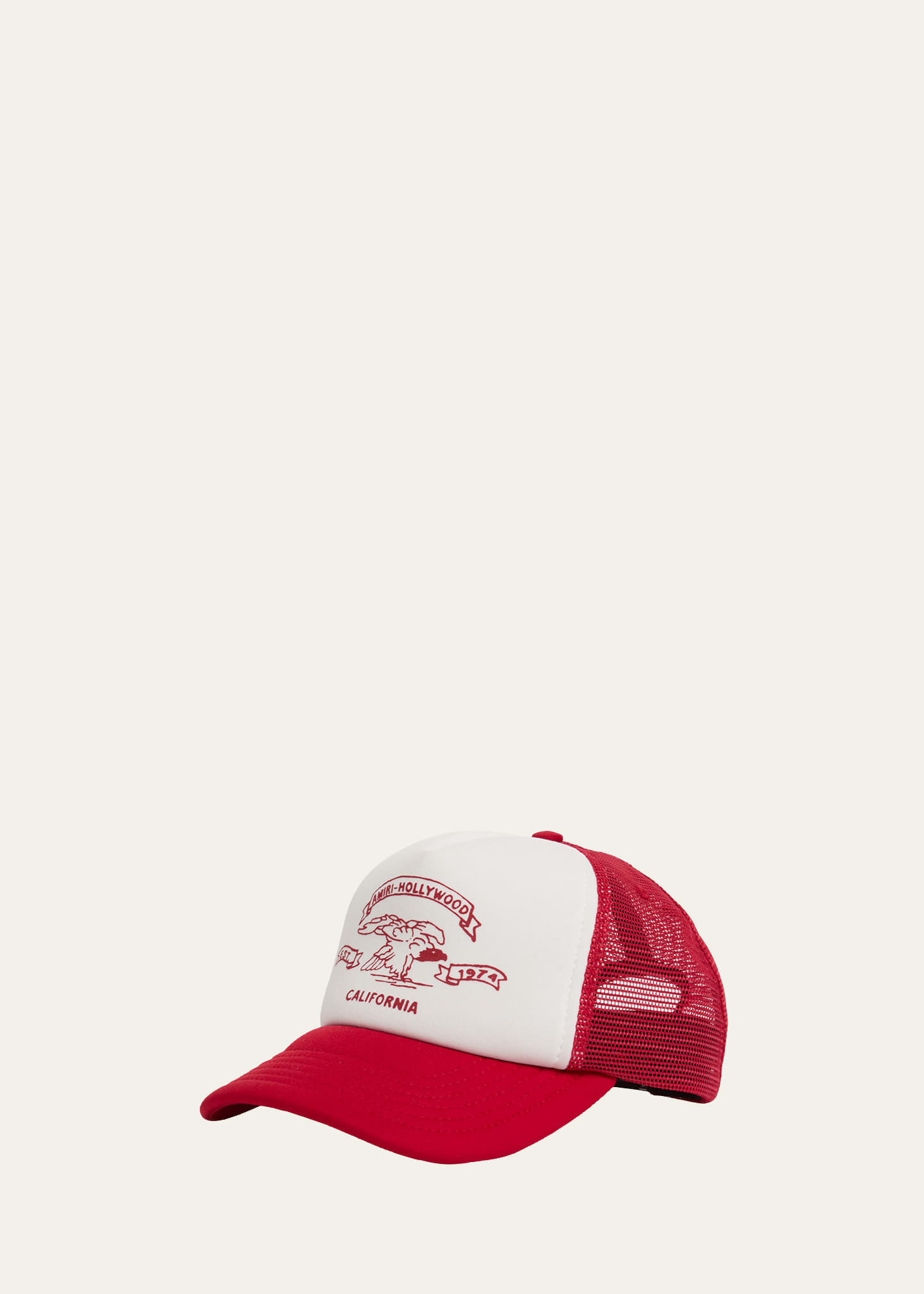 Amiri Men's Eagle Mesh Trucker Hat - Bergdorf Goodman
