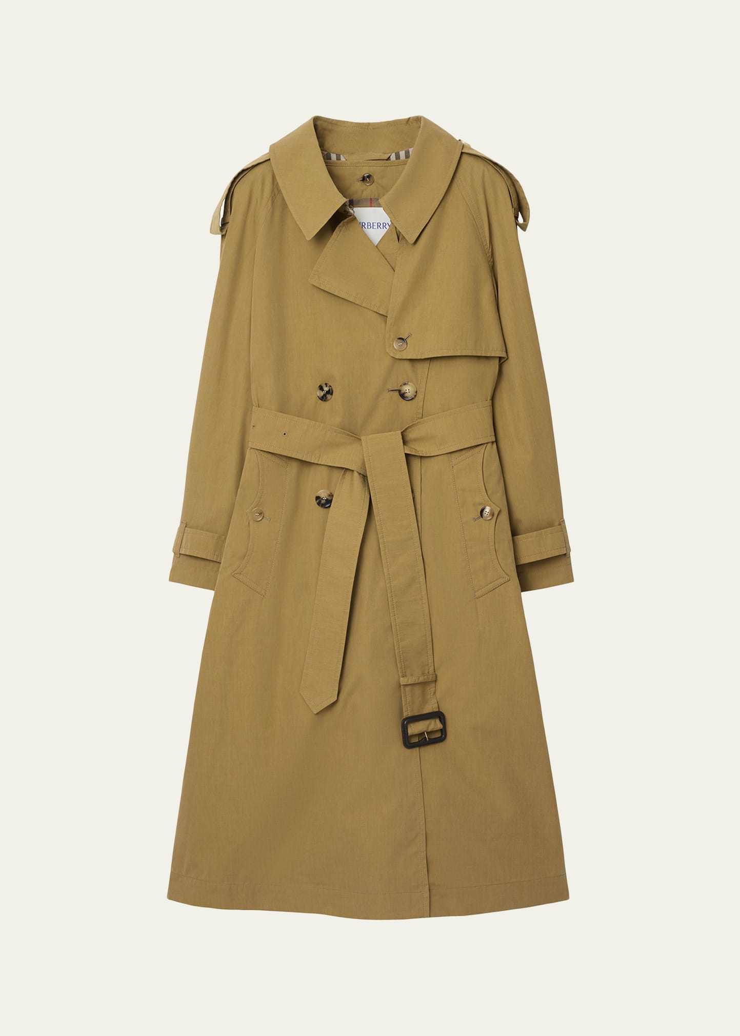 Burberry Fitzrovia Belted Gabardine Trench Coat - Bergdorf Goodman