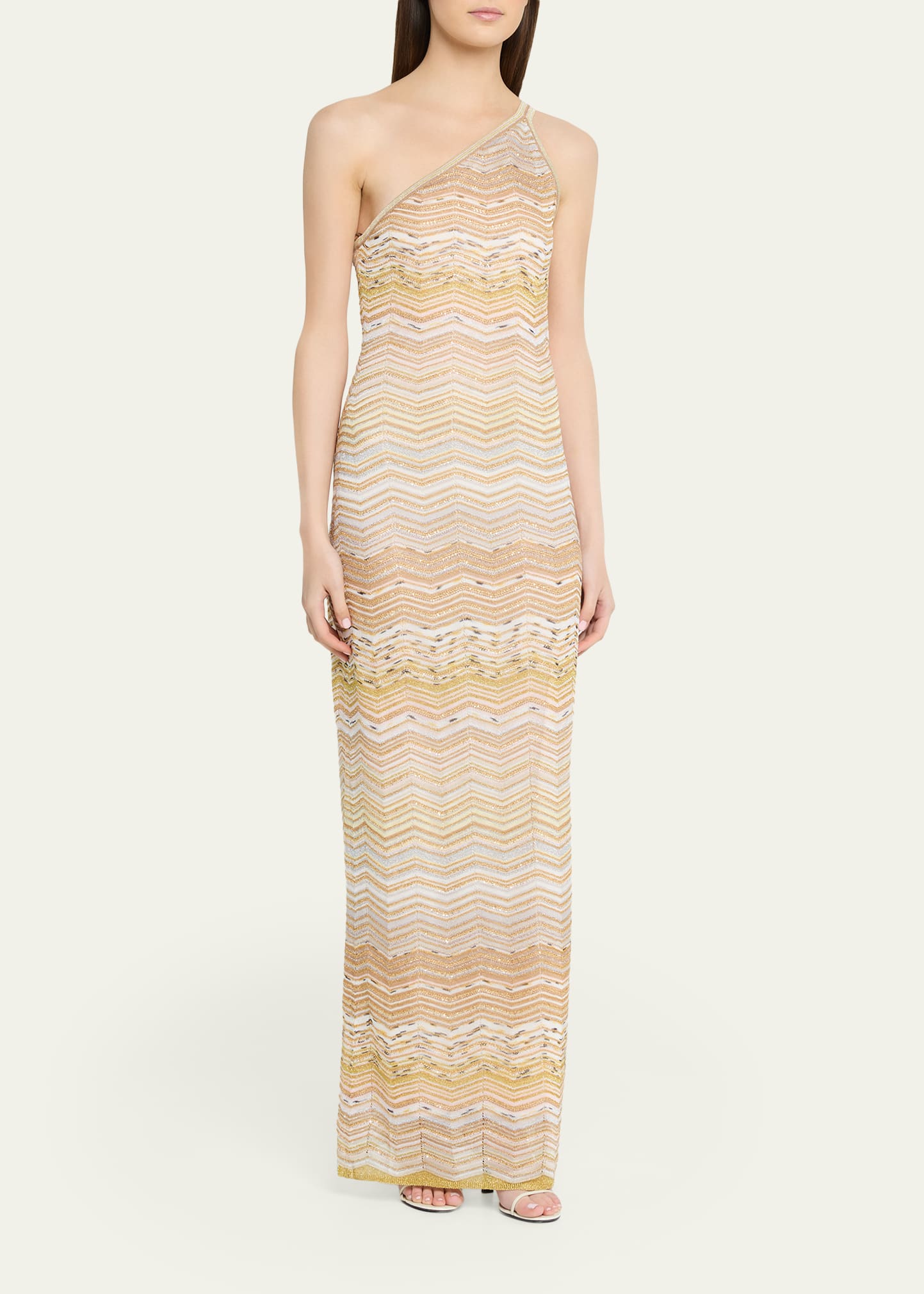m missoni gold dress Mini dress