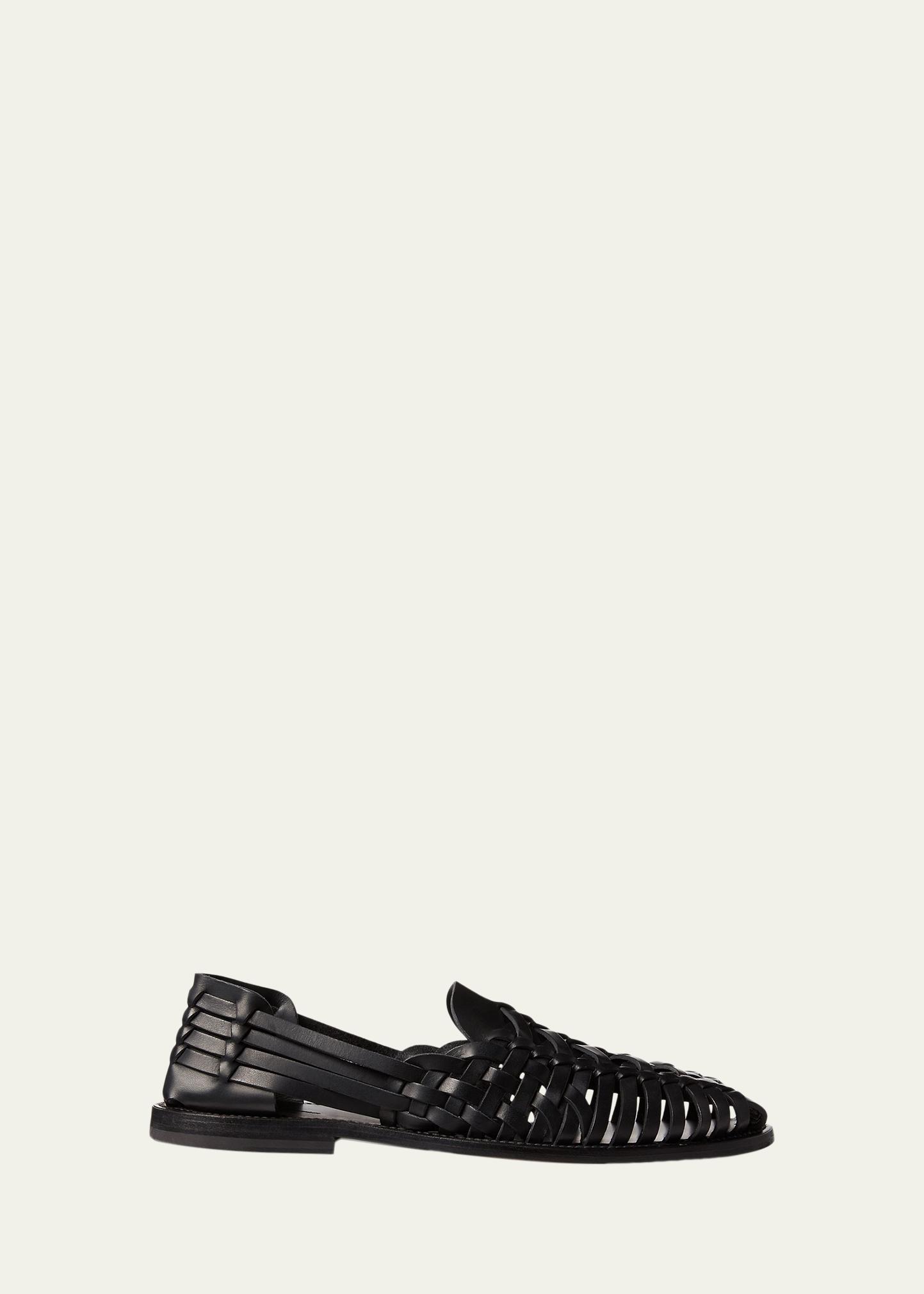 RL Purple Label Handwoven Leather Sandal Ralph Lauren Purple Label Handwoven Leather Sandal  main image 4