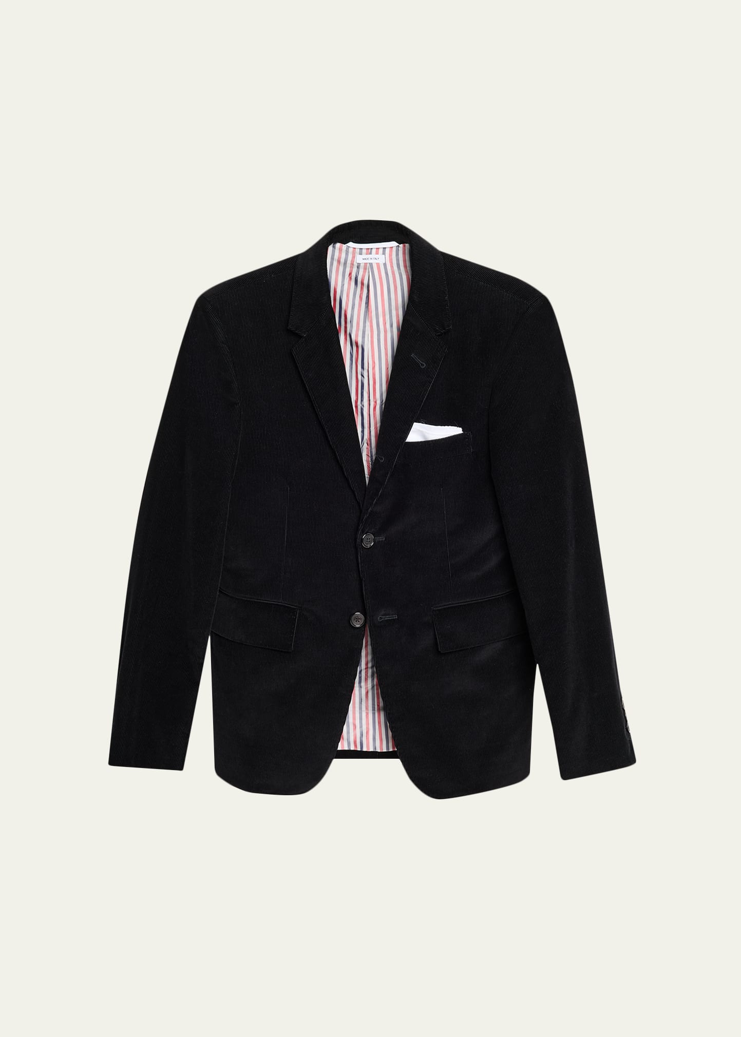 Thom Browne Men's Corduroy Stripe-Lined Blazer - Bergdorf Goodman