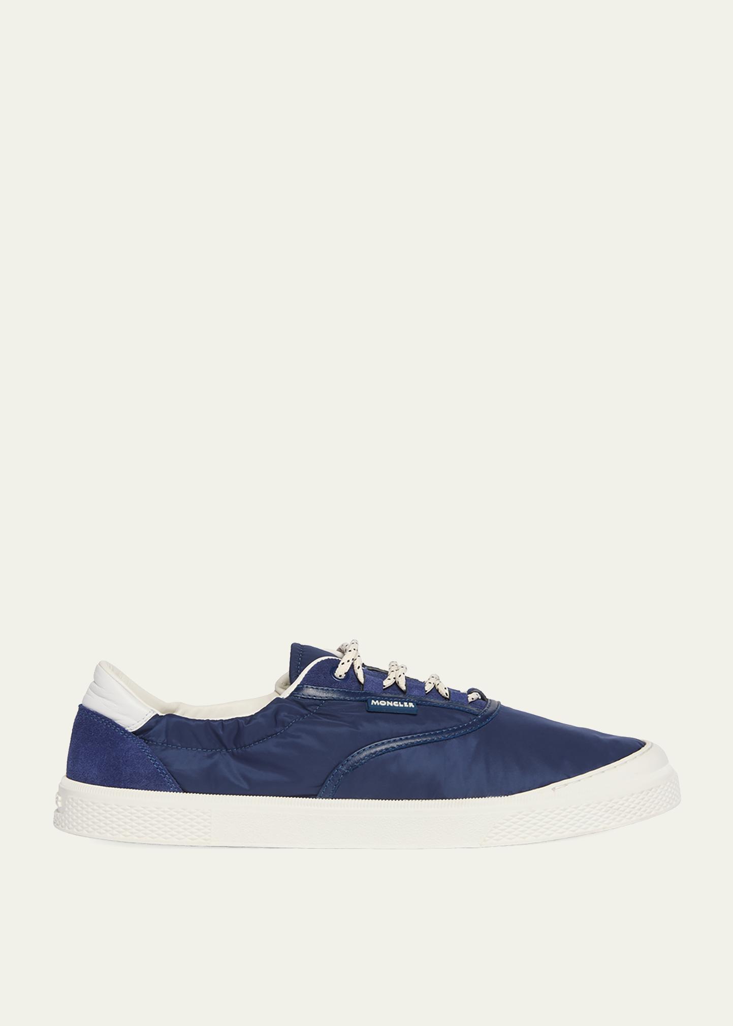Moncler Men's Vera Nylon Low-Top Sneakers - Bergdorf Goodman