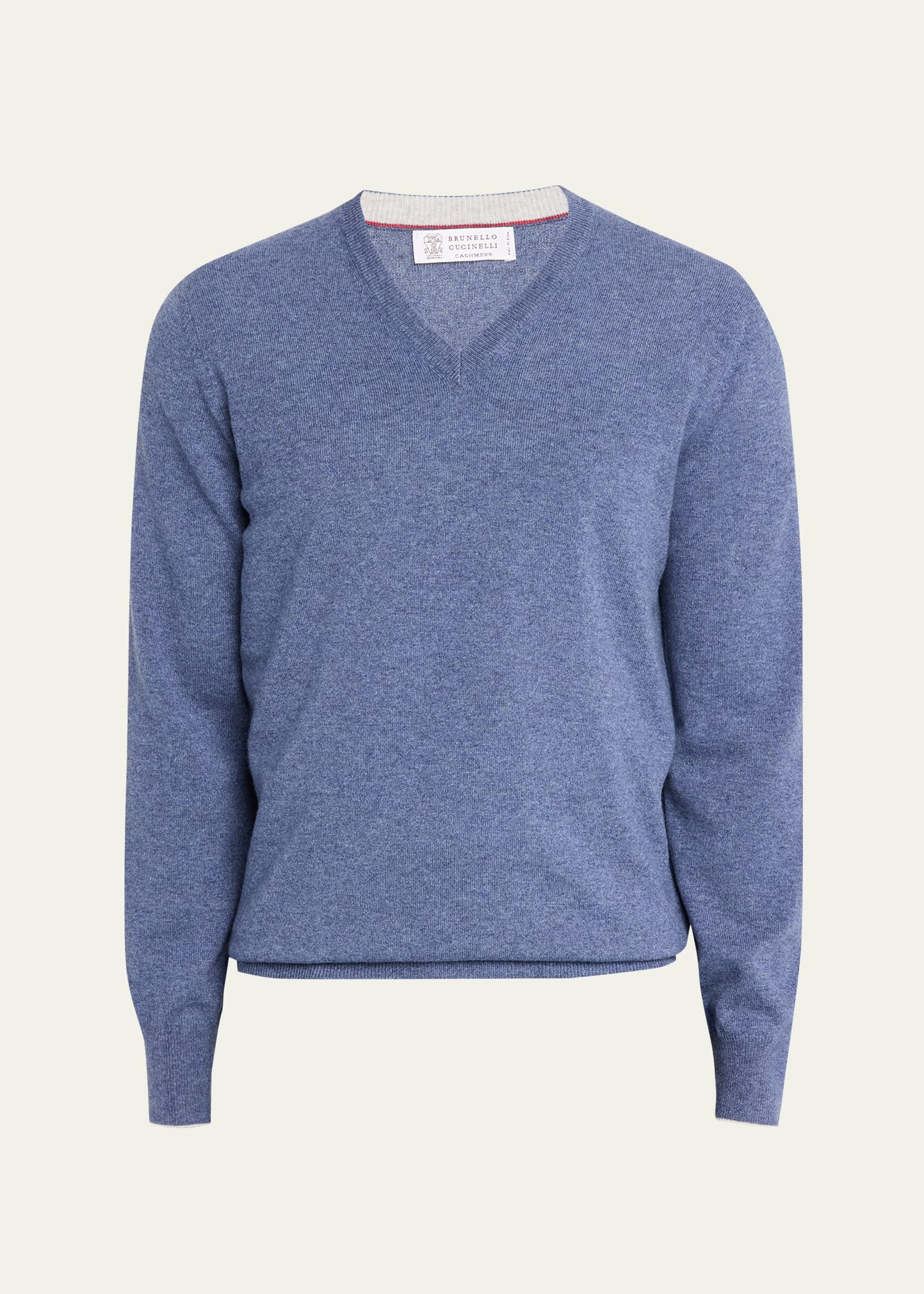 Brunello Cucinelli Men's Cashmere Knit V-Neck Sweater - Bergdorf