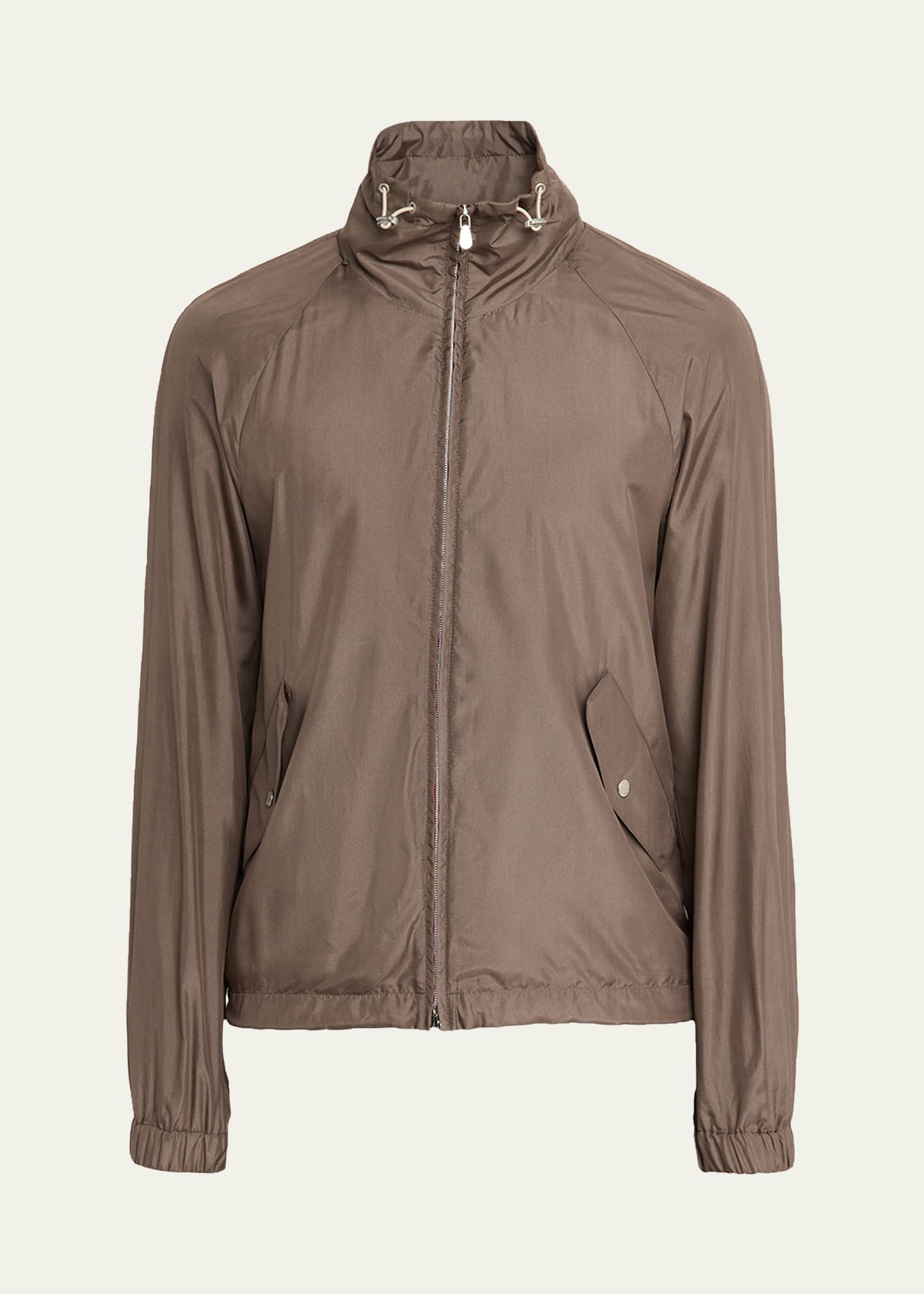 Brunello Cucinelli Men's Unlined Hooded Full-Zip Jacket - Bergdorf