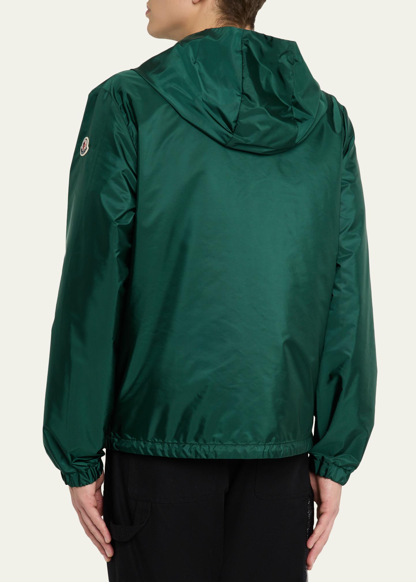 Moncler Men's Hooded Nylon Jacket - Bergdorf Goodman