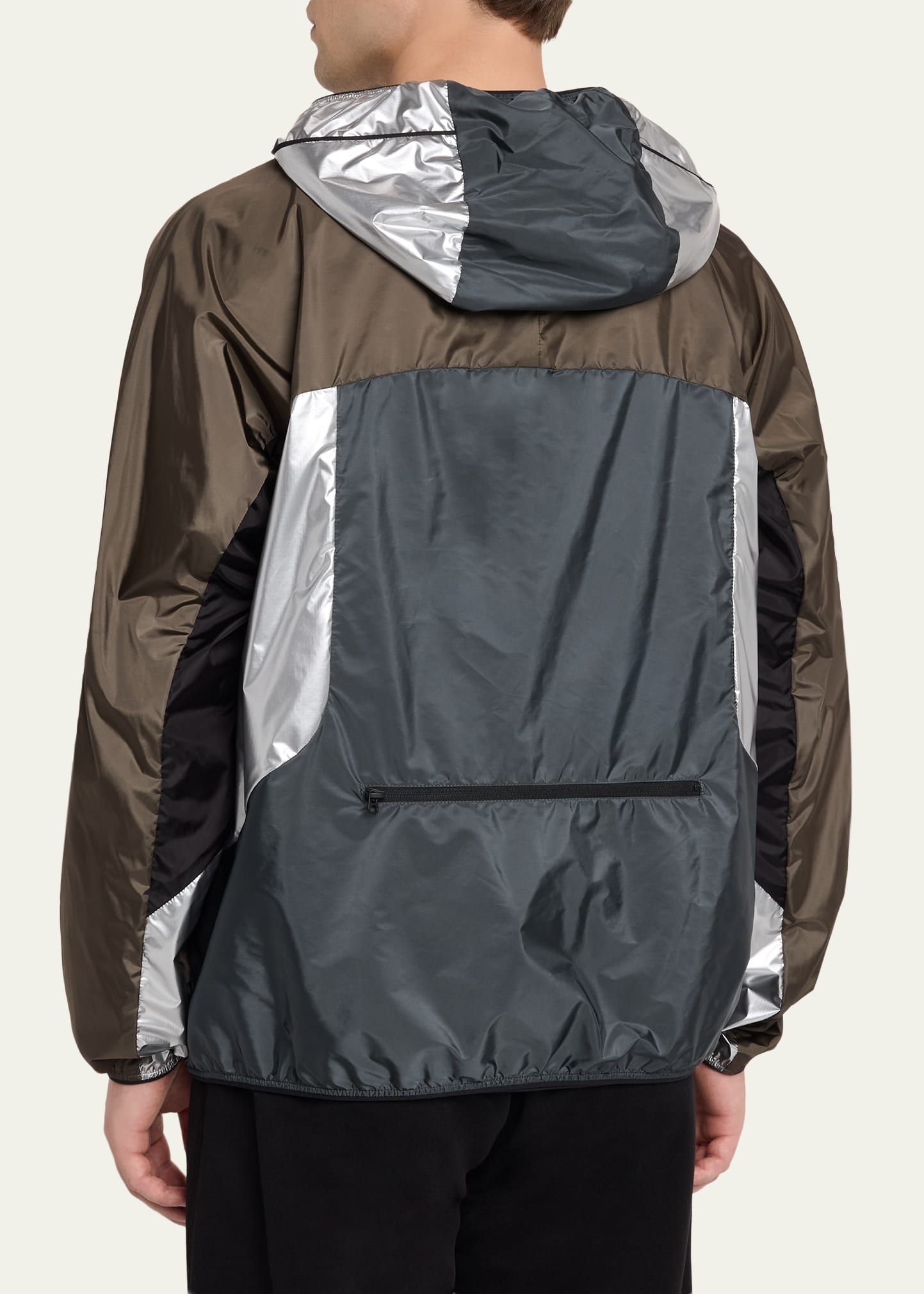 Moncler Men's Sormiou Packable Hooded Wind-Resistant Jacket