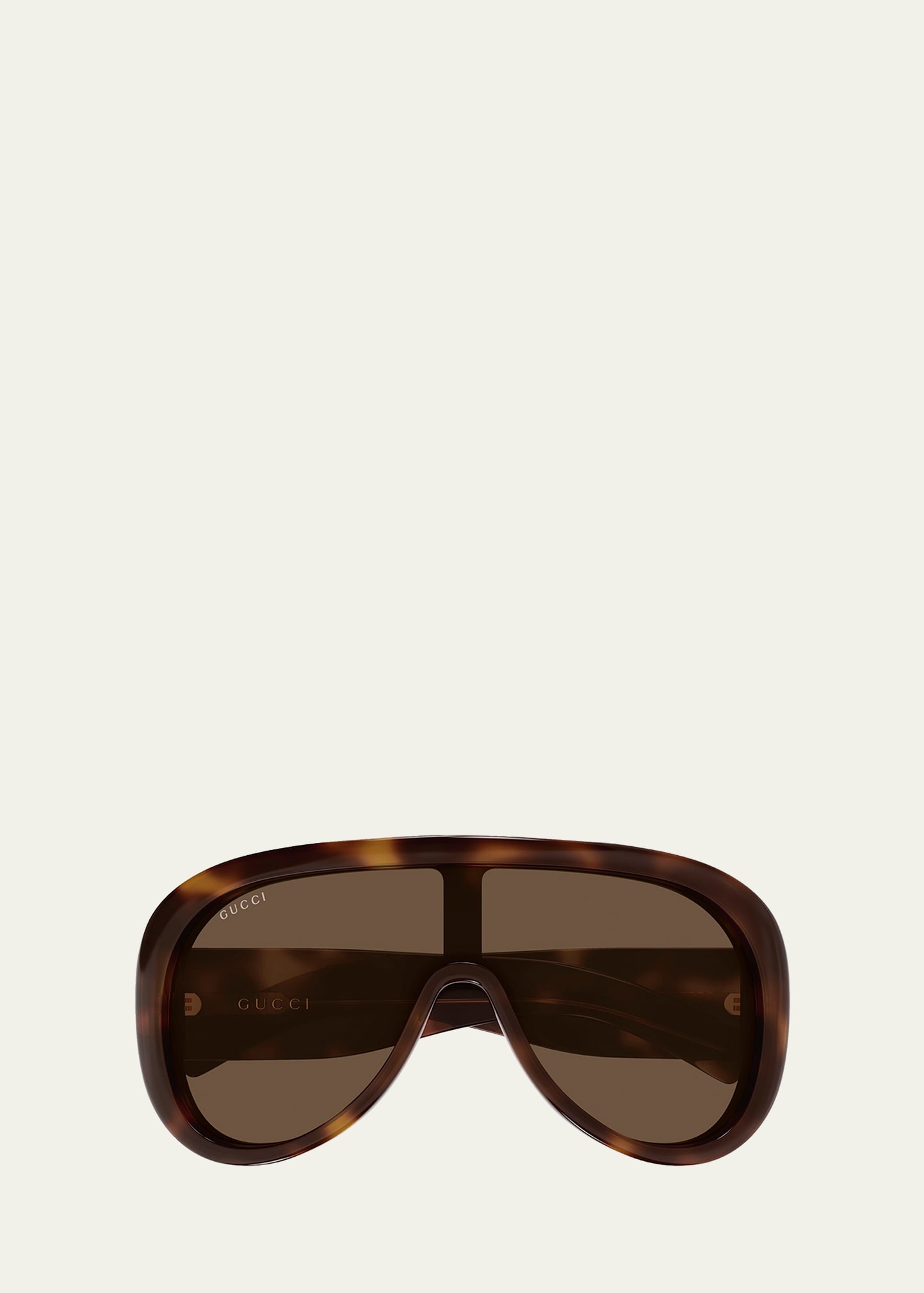 R★GUCCI サングラス Gucci 99mm Acetate Shield Sunglasses - Bergdorf Goodman