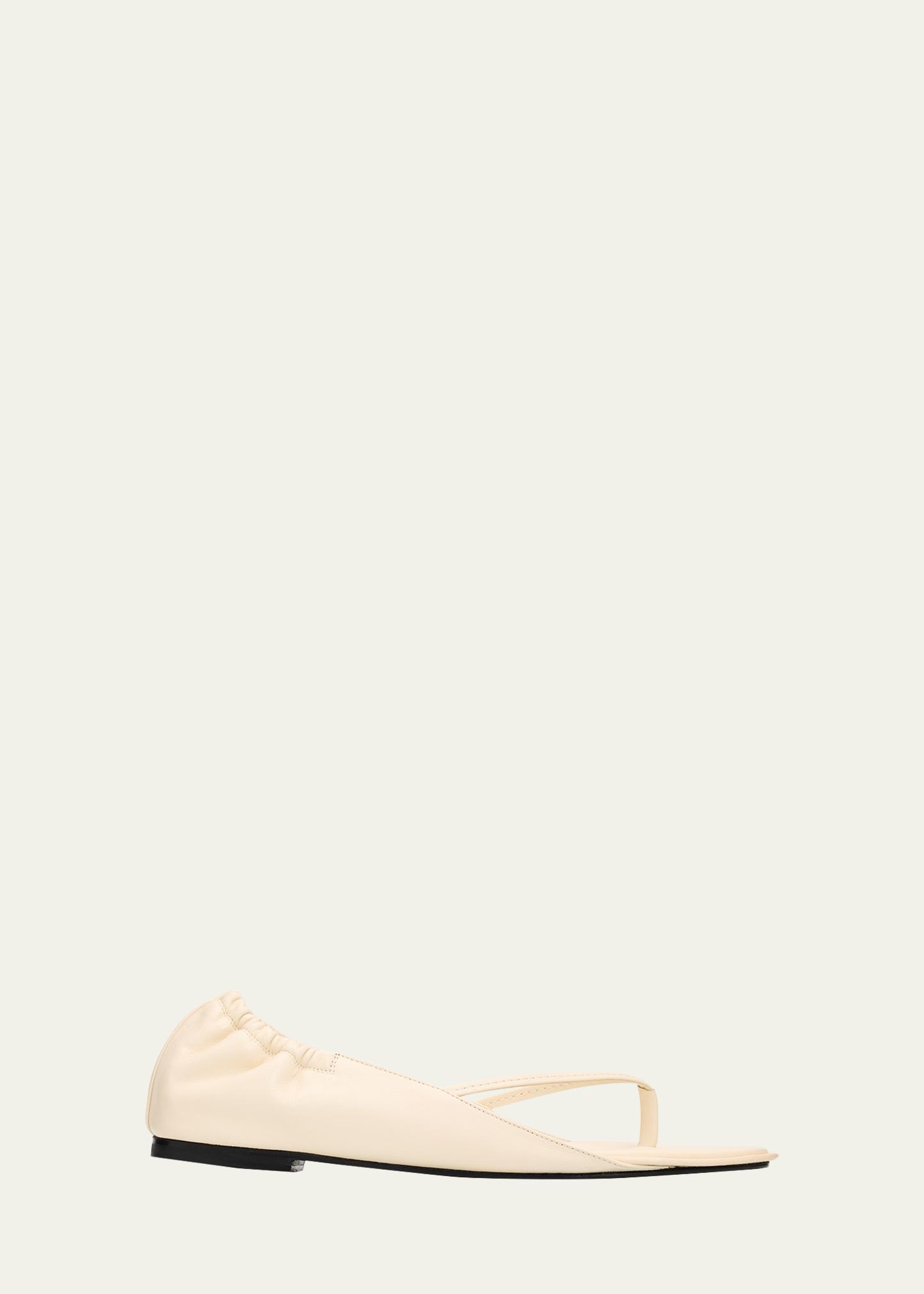 Jacquemus Les Infradit Leather Thong Sandals