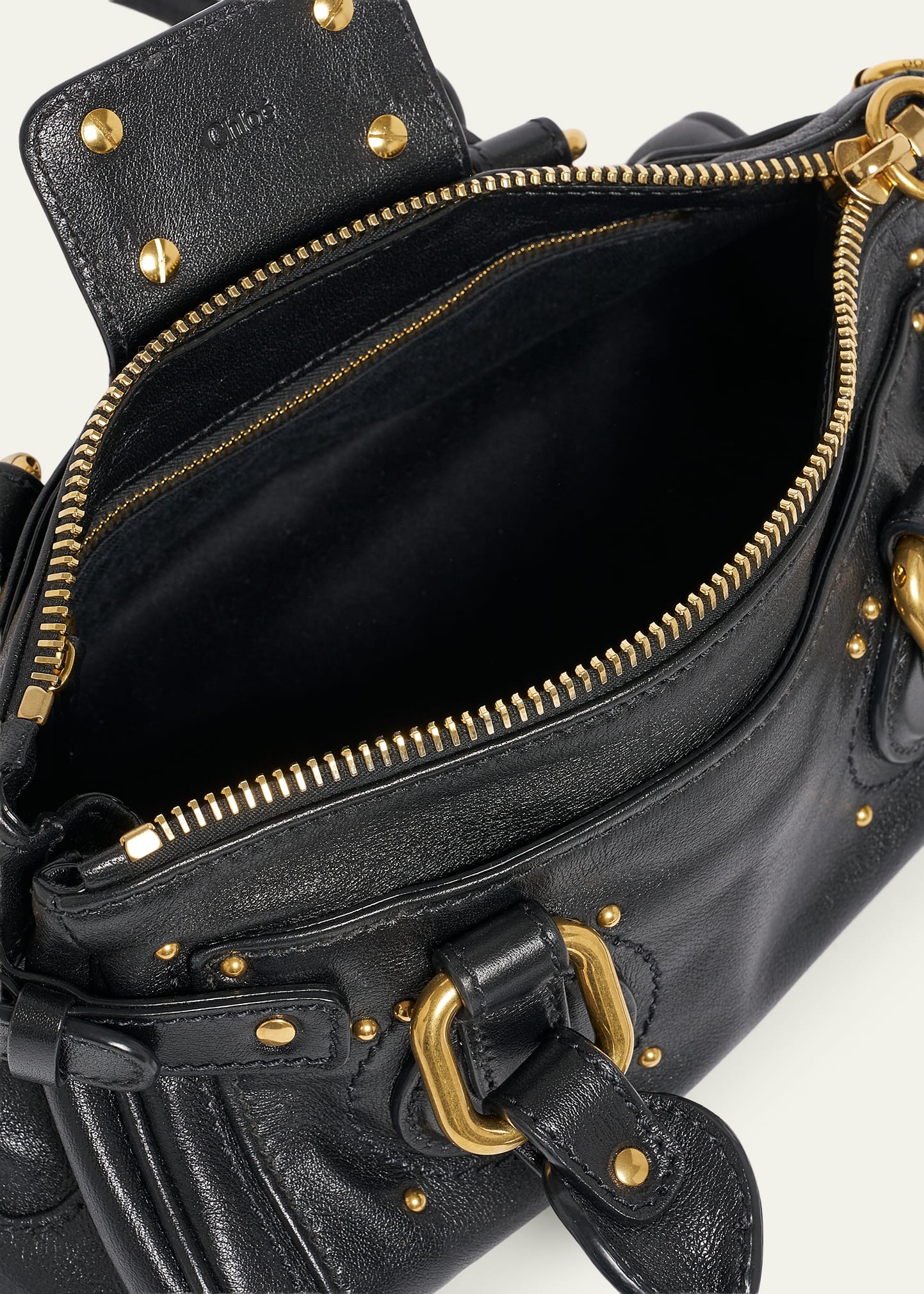 正規♡chloe ショルダー Chloe Moka Leather Paddington Capsule Satchel Bag | Yoogi's Closet