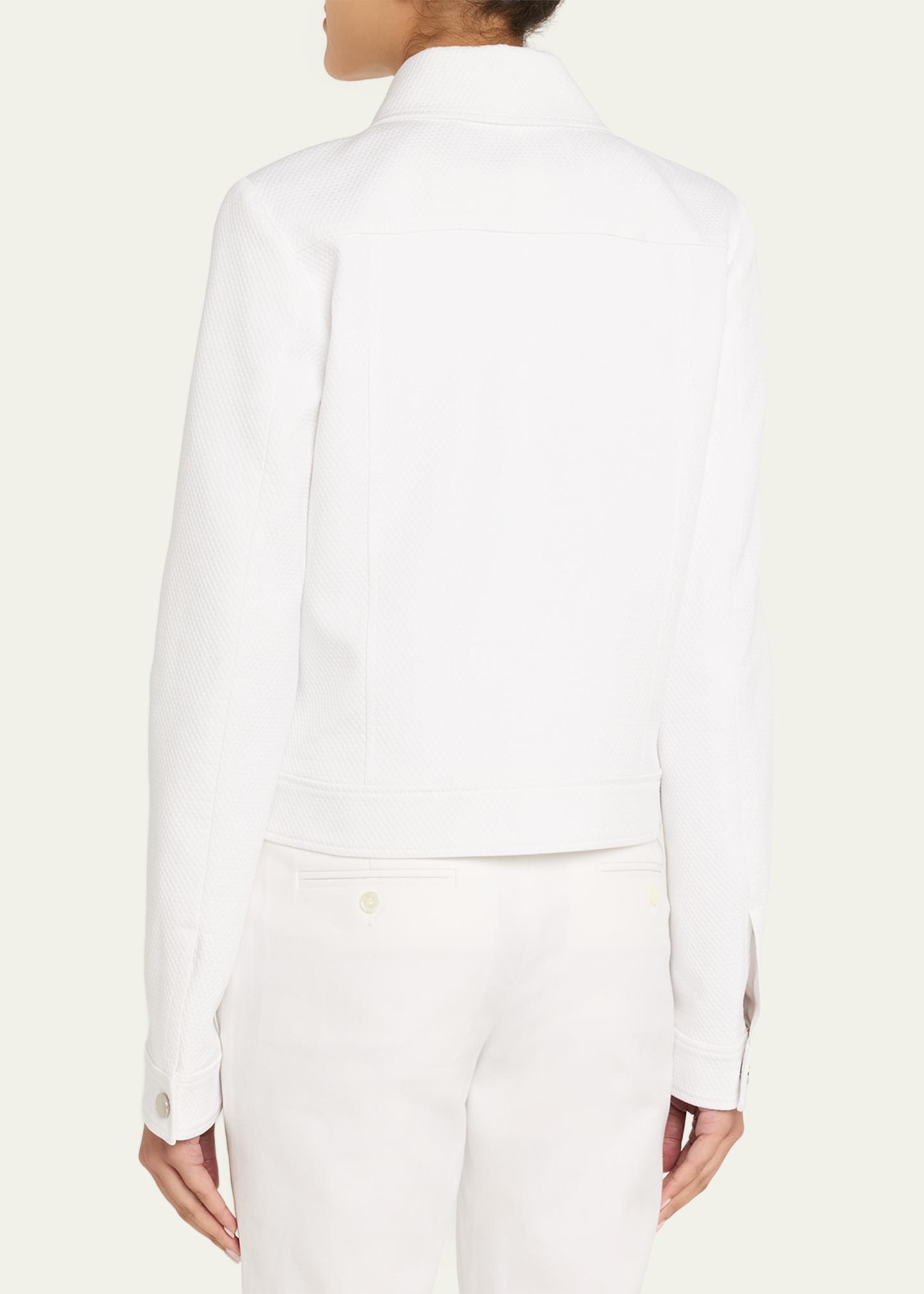 Michael Kors Collection Cotton-Silk Pique Jacket - Bergdorf Goodman