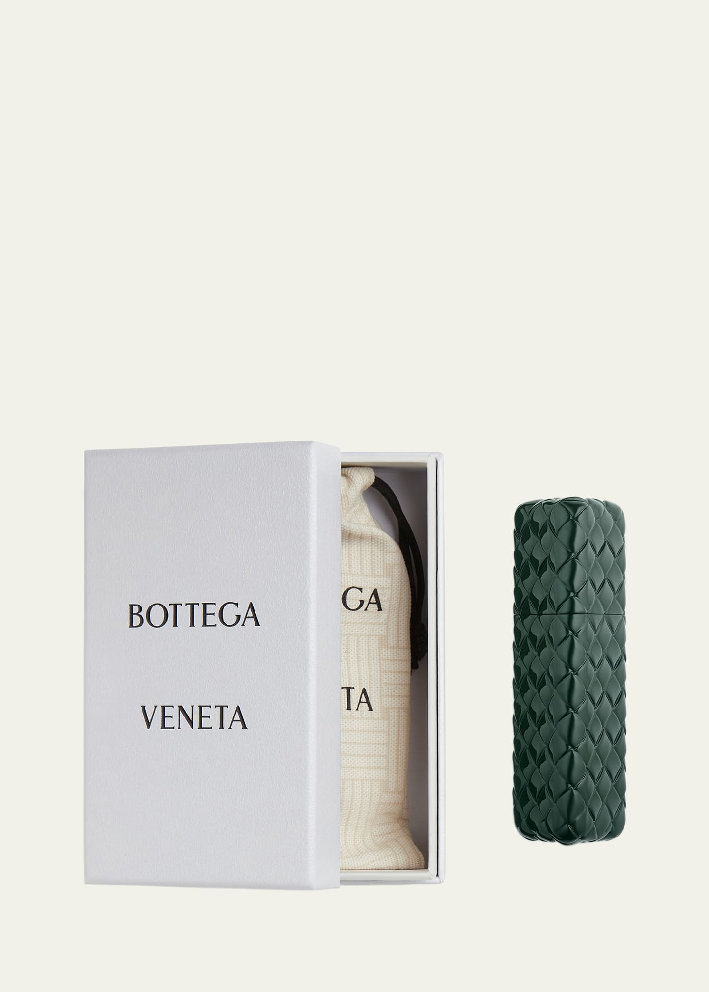 Bottega Veneta Green Intreccio Travel Atomizer - Bergdorf Goodman