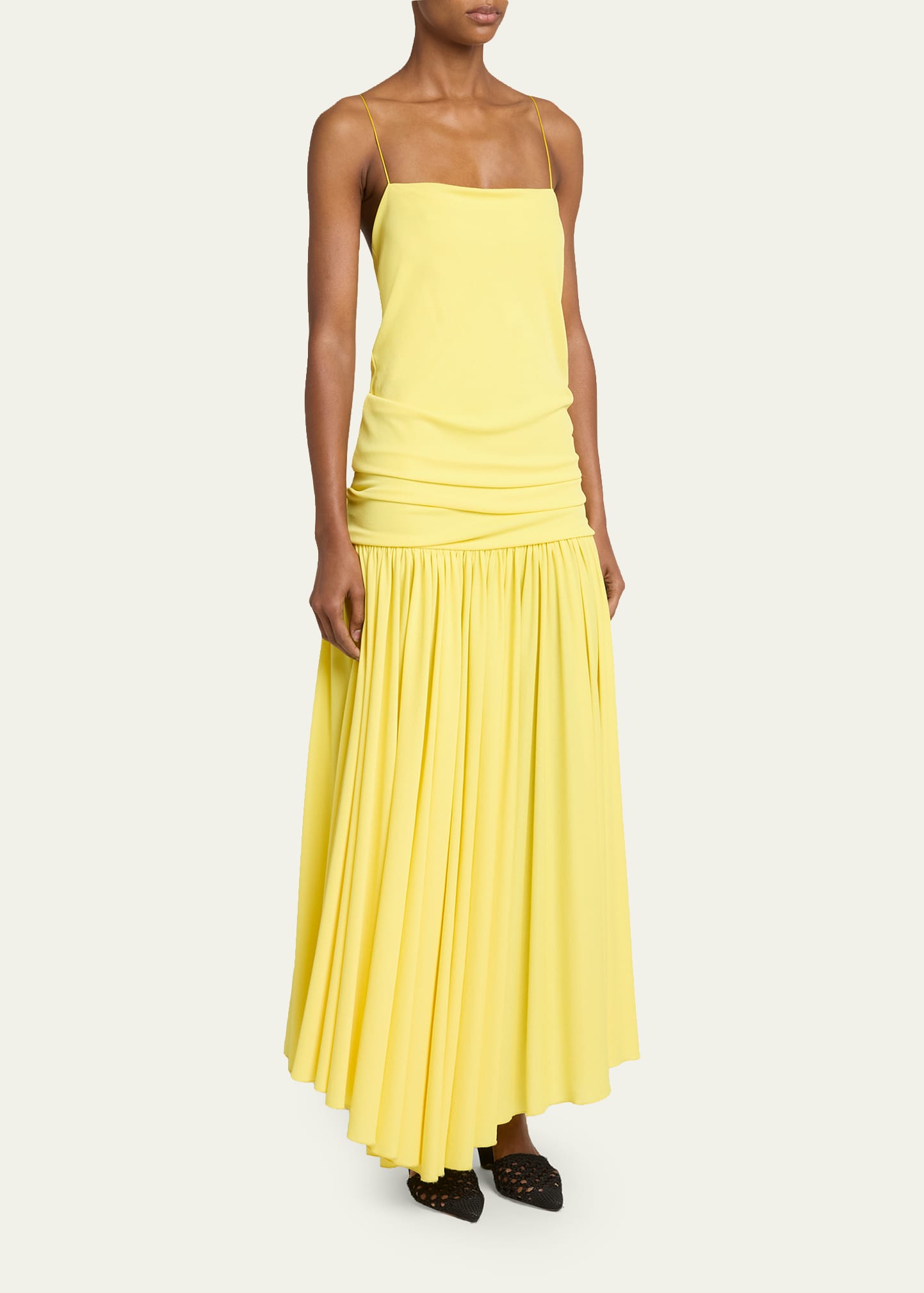 Jacquemus The Abiha Draped Dress - Bergdorf Goodman