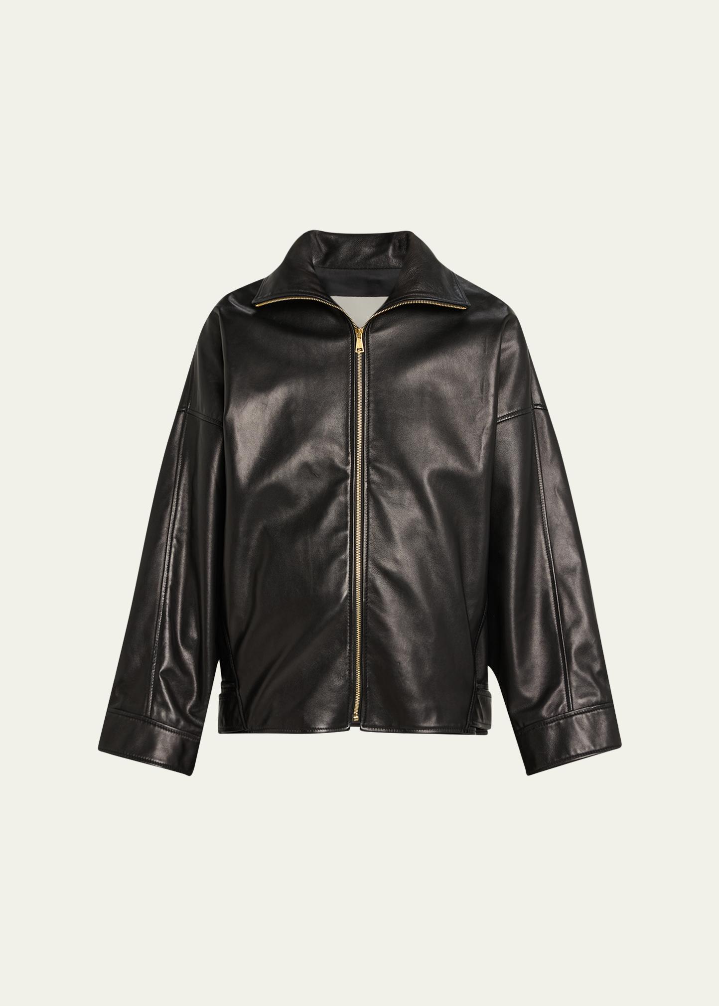 DARKPARK Celine Nappa Leather Aviator Jacket - Bergdorf Goodman