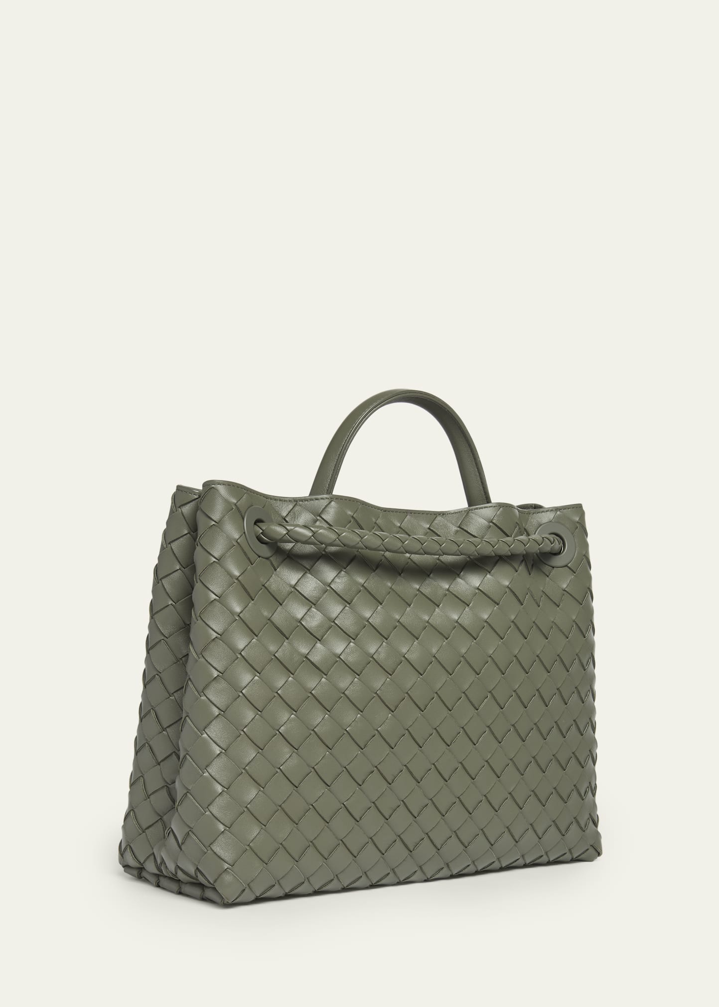 Bottega Veneta Andiamo Medium Nappa Leather Top-Handle Bag