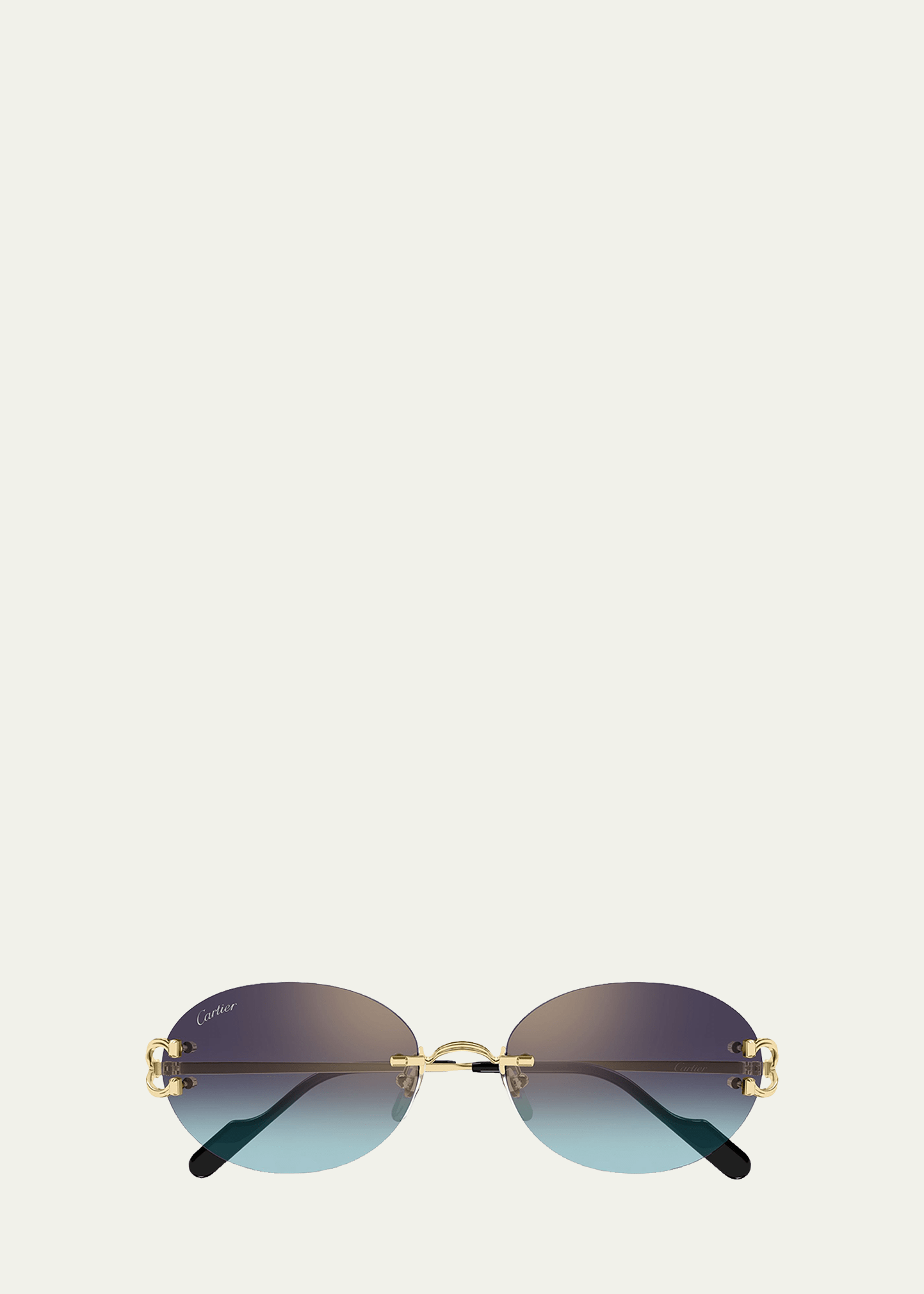 Cartier Première de Cartier 55mm Oval Sunglasses - Bergdorf Goodman