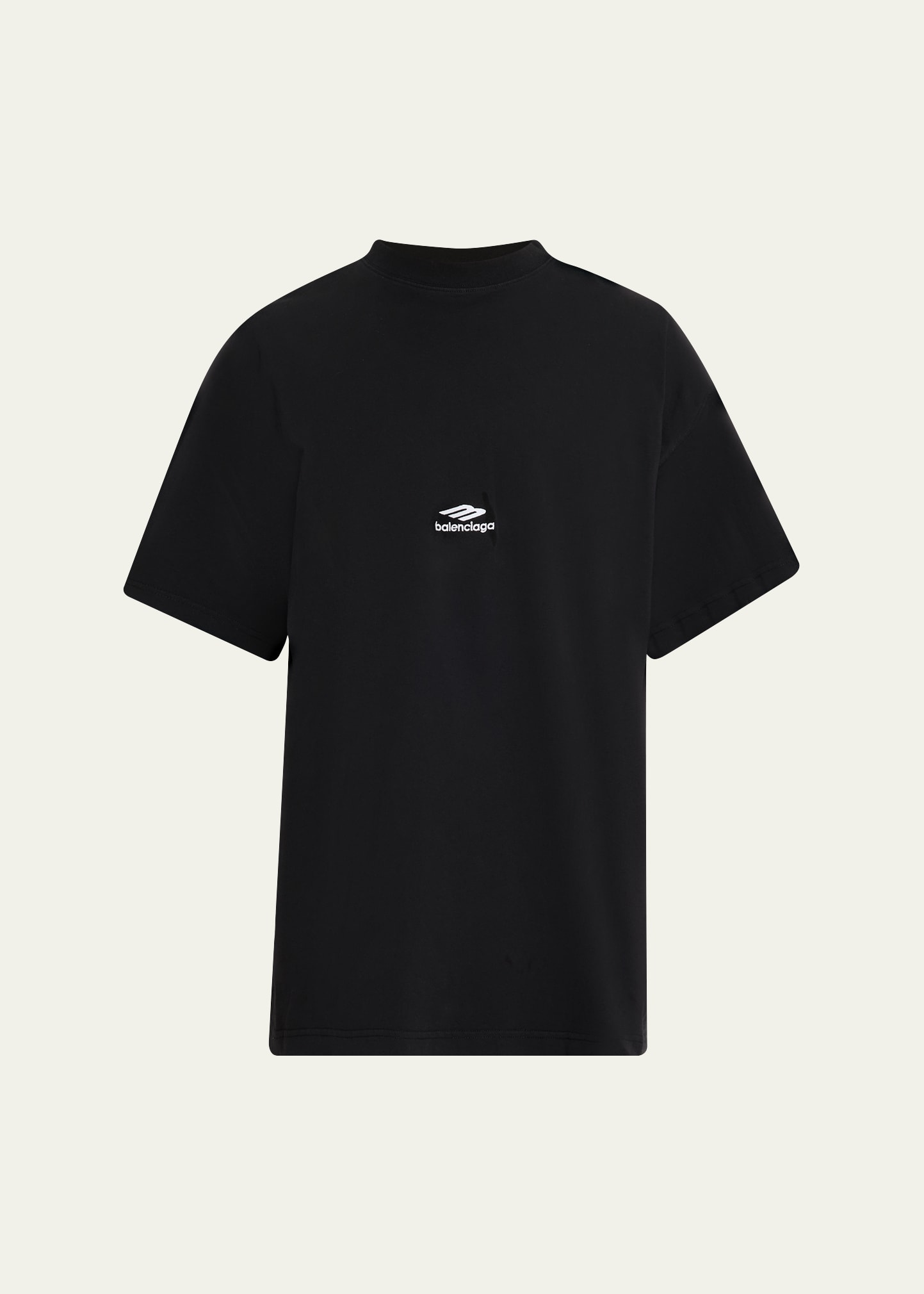 Balenciaga Men's 3B Logo Oversized T-Shirt - Bergdorf Goodman