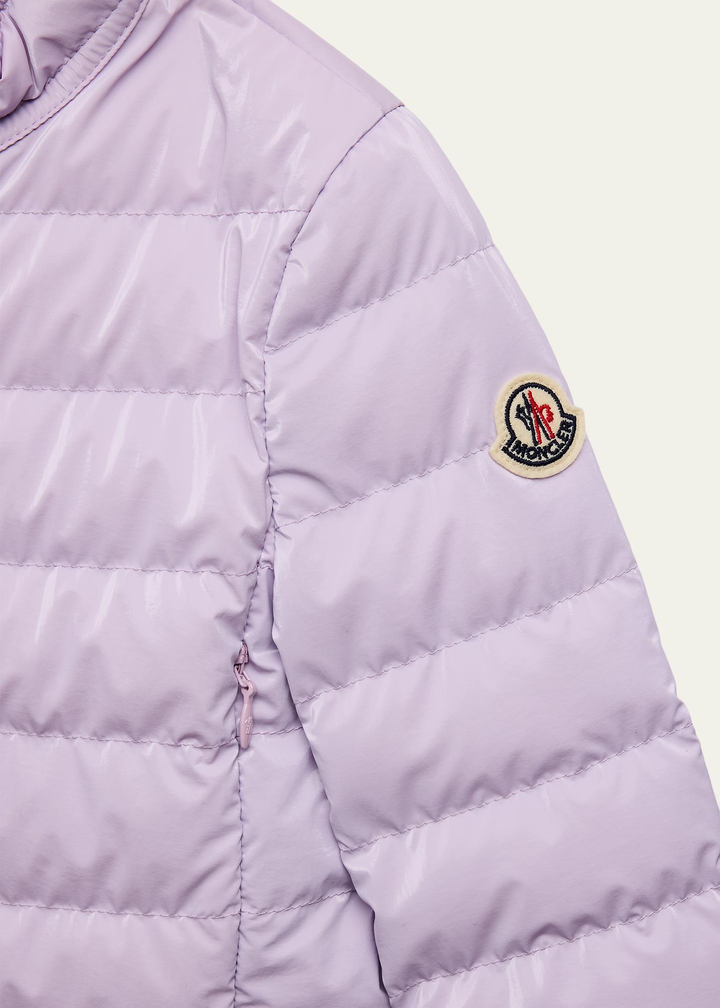 Moncler Girl's Cemile Sparkle Down Jacket, Size 8-10 - Bergdorf