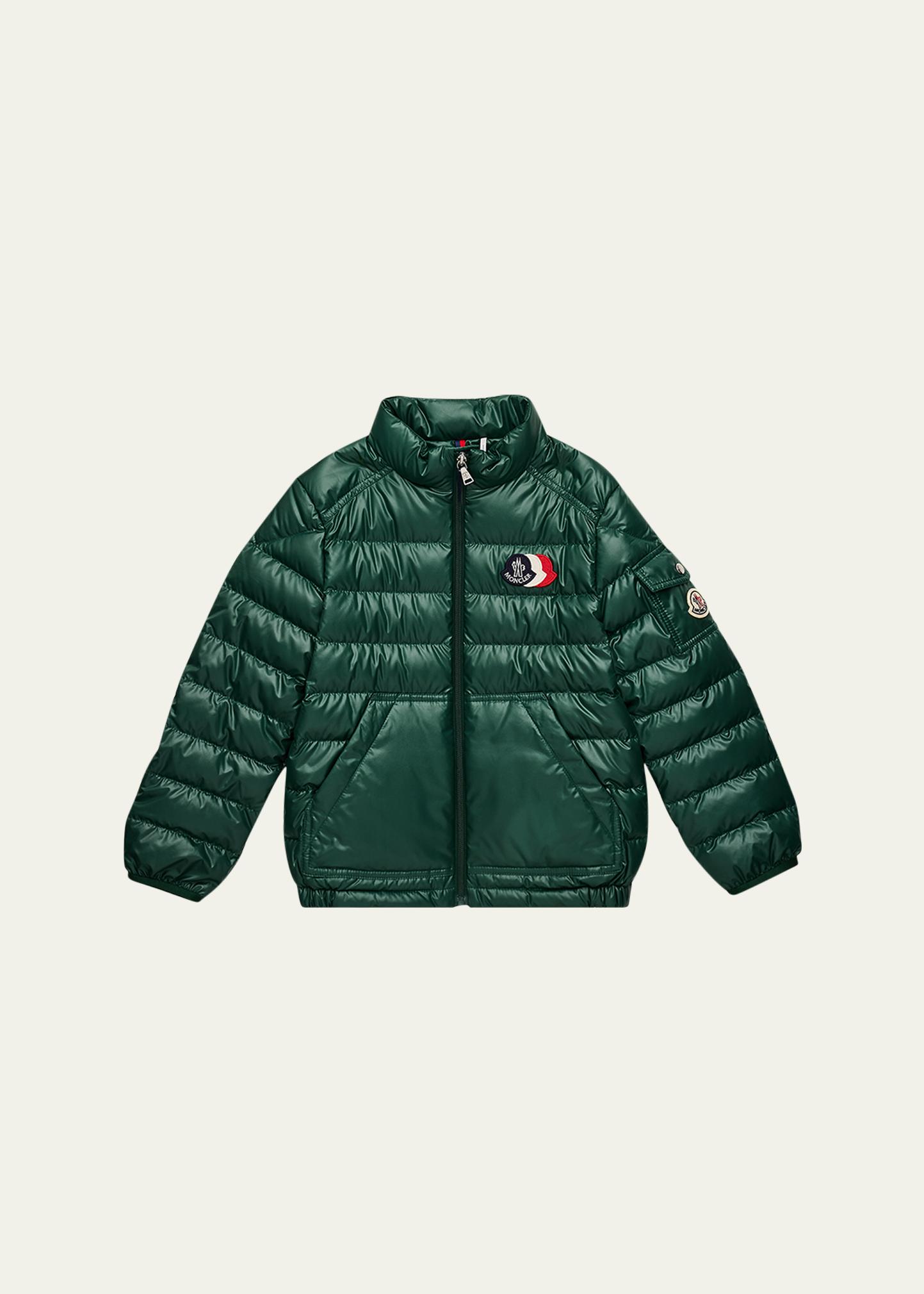 Moncler Boy's Bengi Down Jacket, Size 8-10 - Bergdorf Goodman