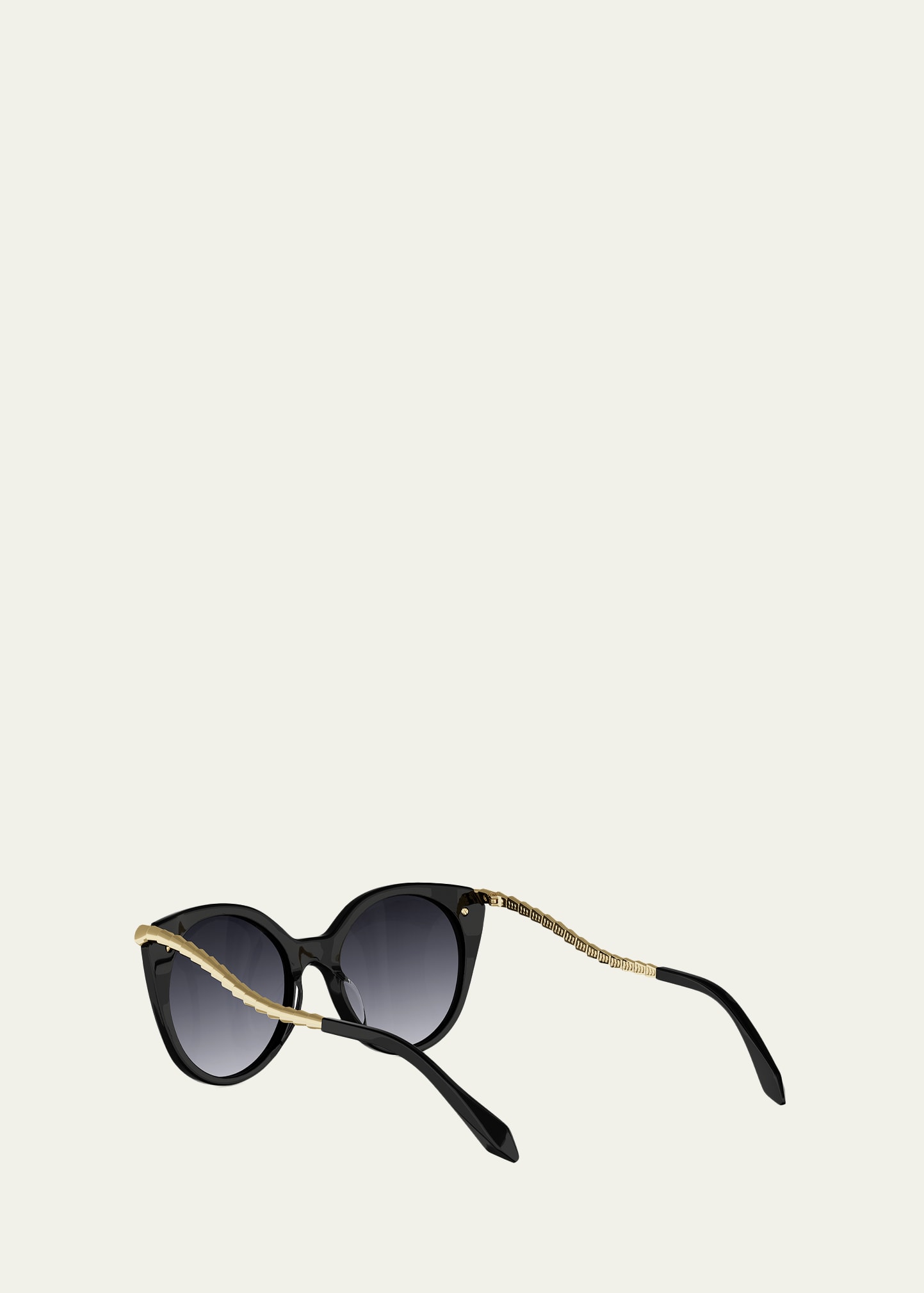 BVLGARI Serpenti Viper 53mm Cat-Eye Sunglasses - Bergdorf Goodman