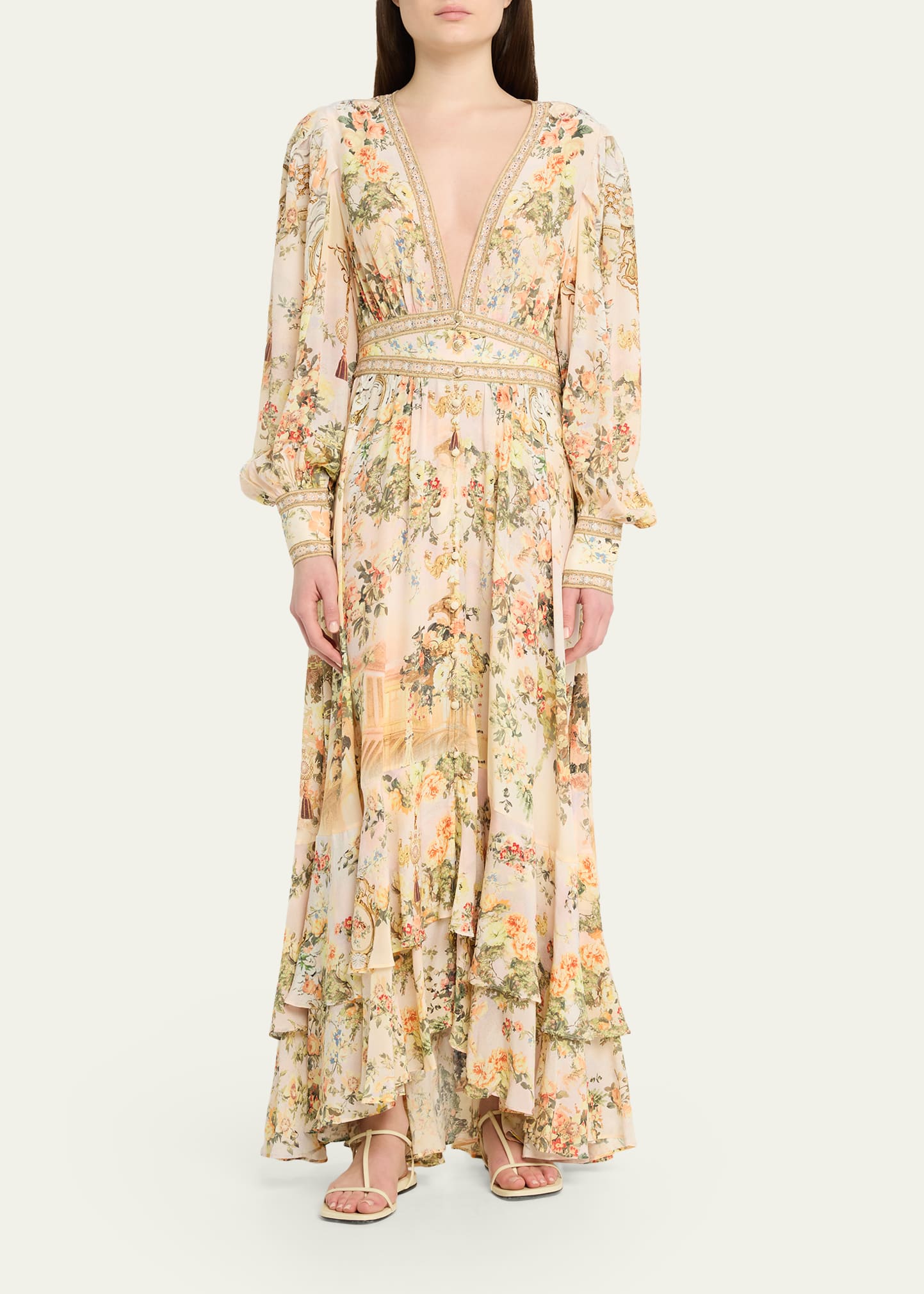white christmas dresses Standards & Practices Elle Denim Maxi Dress – Coverstorynyc