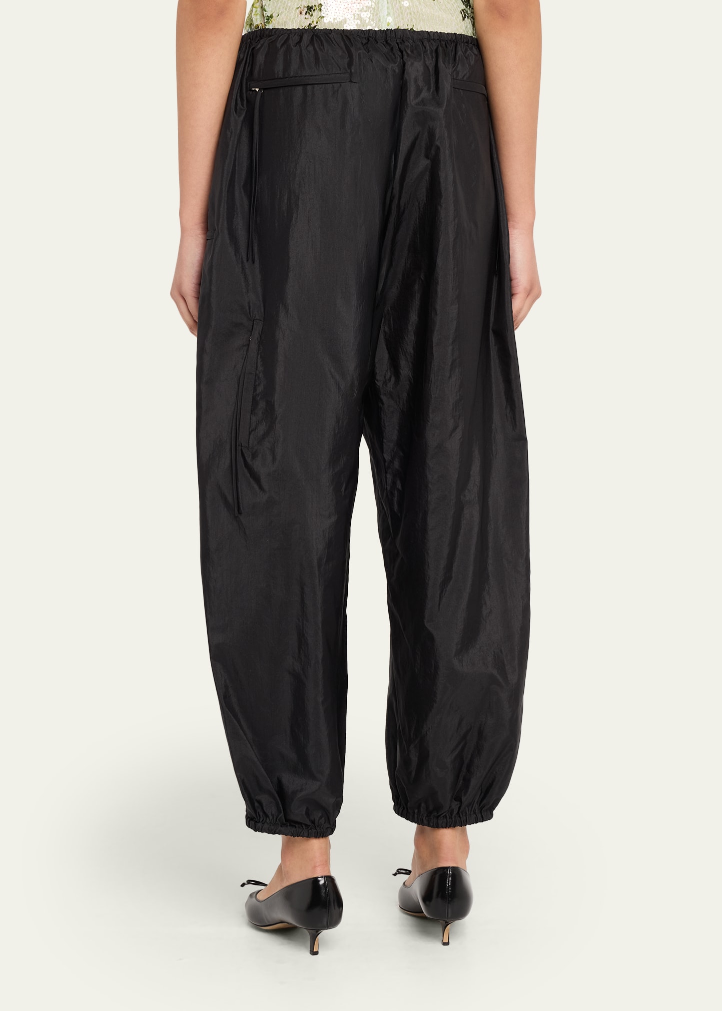 Brandon Maxwell Scout Drawstring Cargo Pants - Bergdorf Goodman