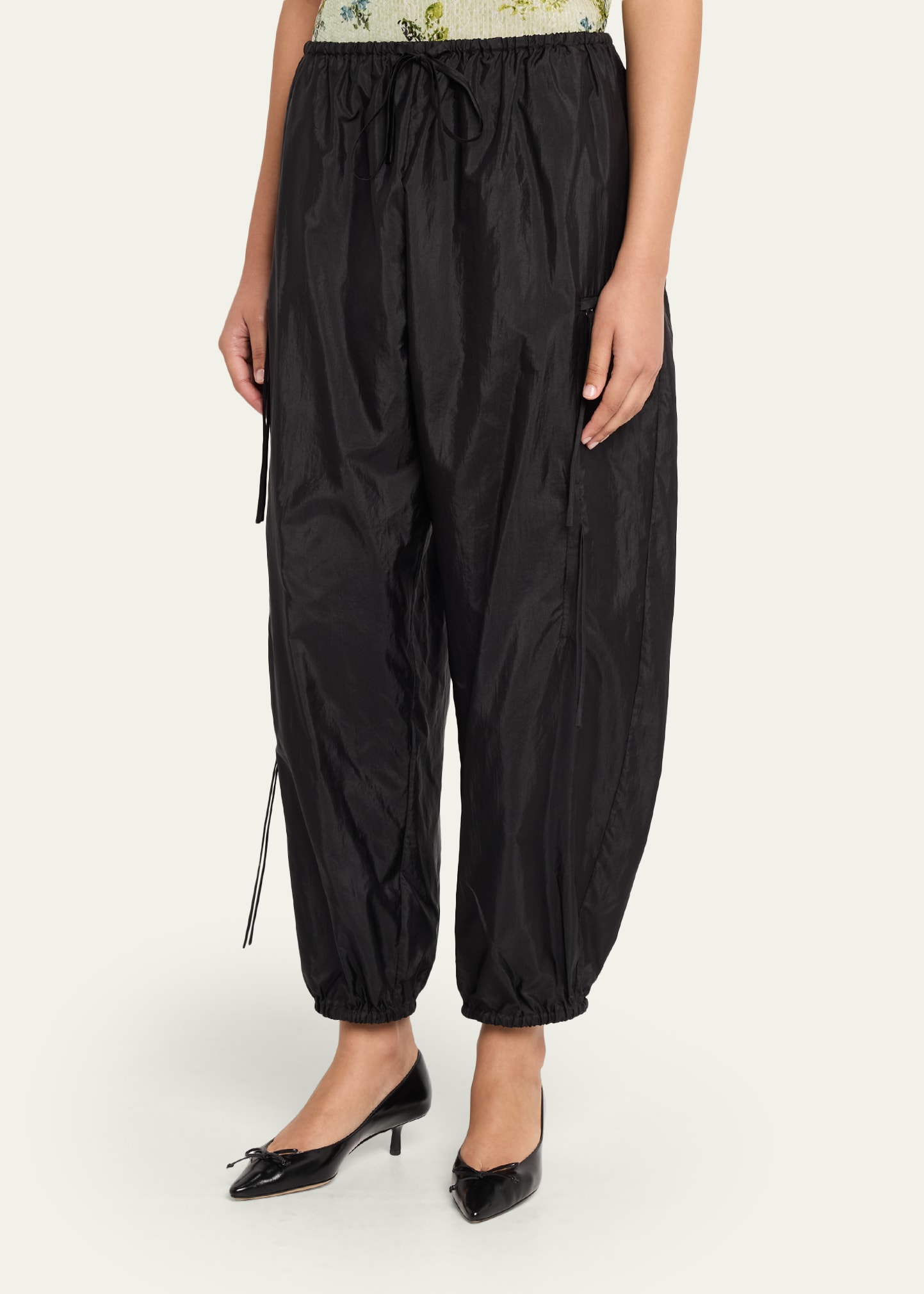 Brandon Maxwell Scout Drawstring Cargo Pants - Bergdorf Goodman