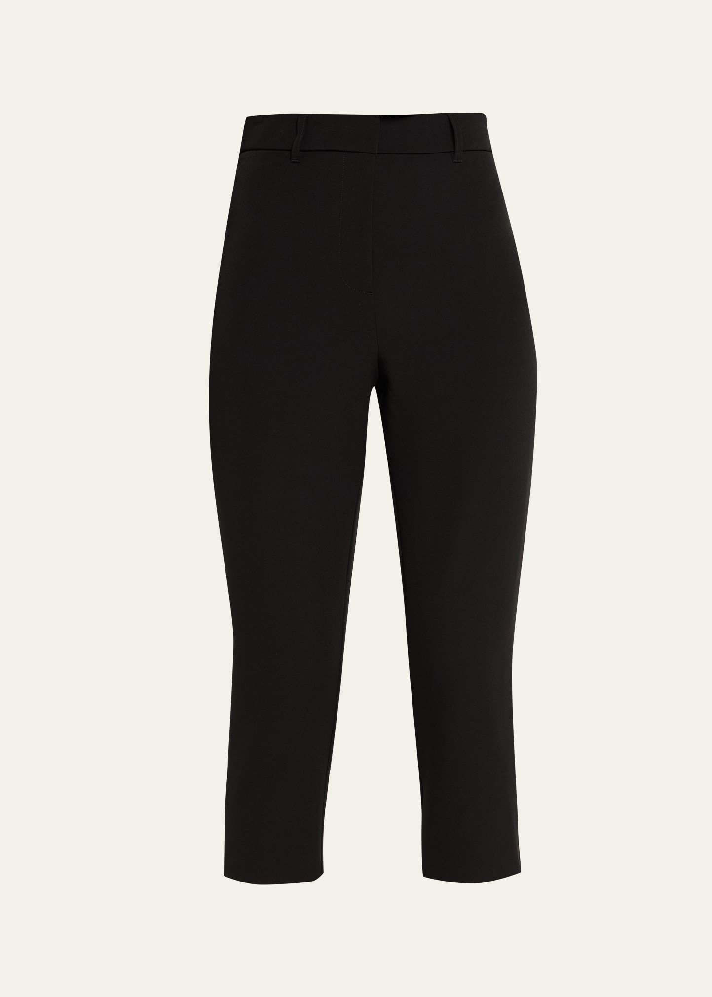 Ronny Kobo Andrew Zip-Hem Ponte Capri Pants - Bergdorf Goodman