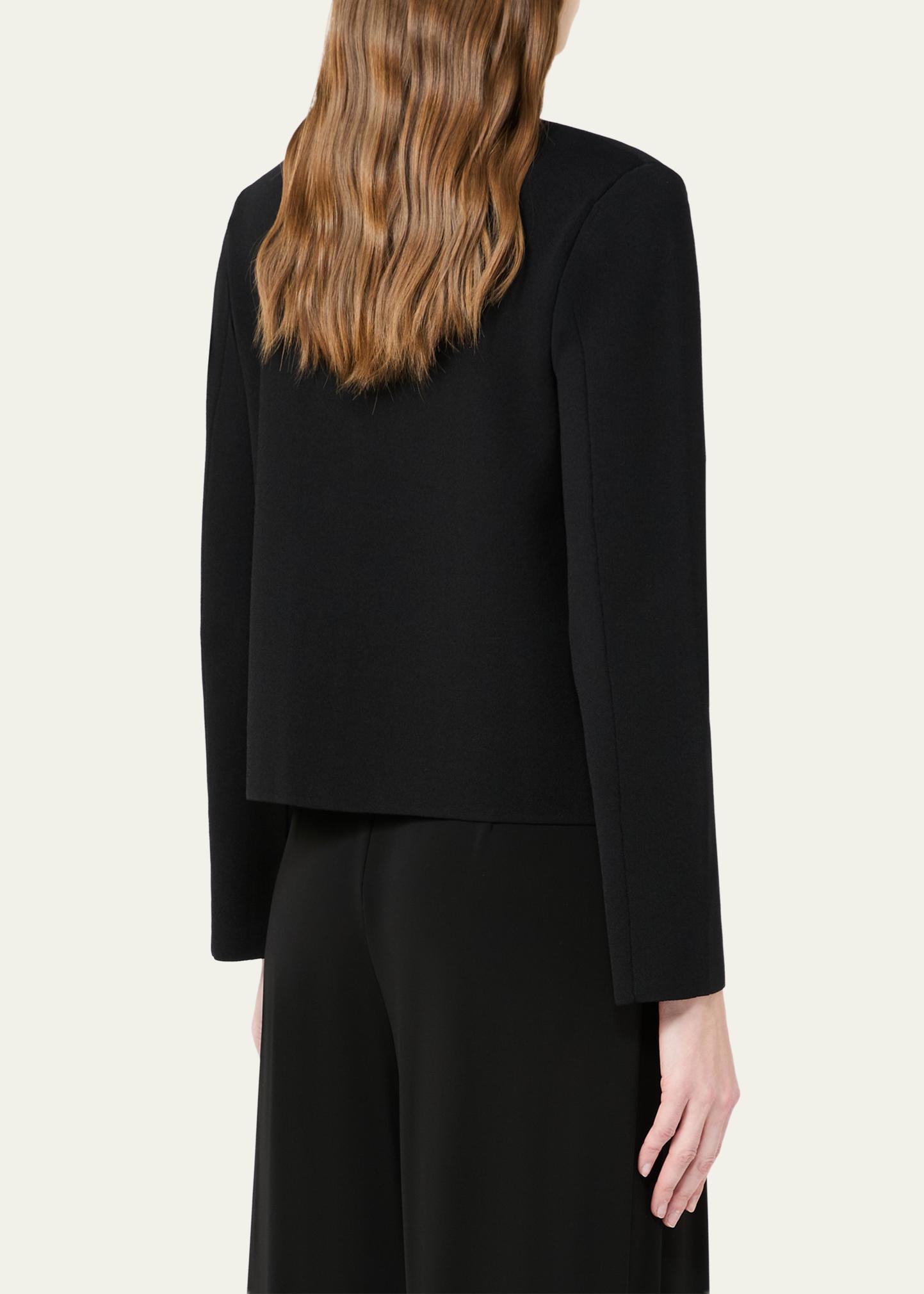 Max Mara Crewneck Cotton Knit Cardigan - Bergdorf Goodman