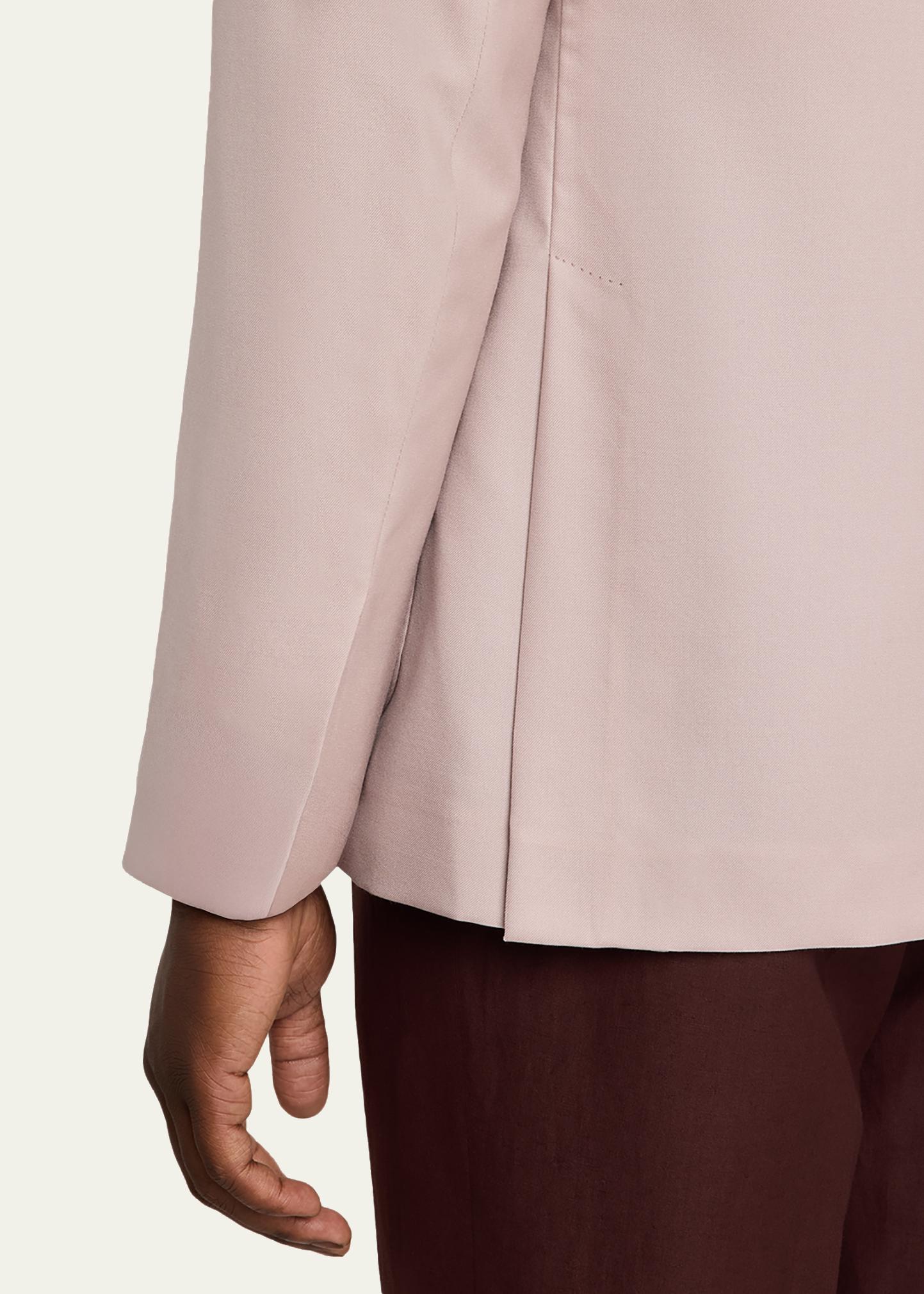 Brioni Men's Soffio Cashmere Double-Breasted Jacket - Bergdorf Goodman