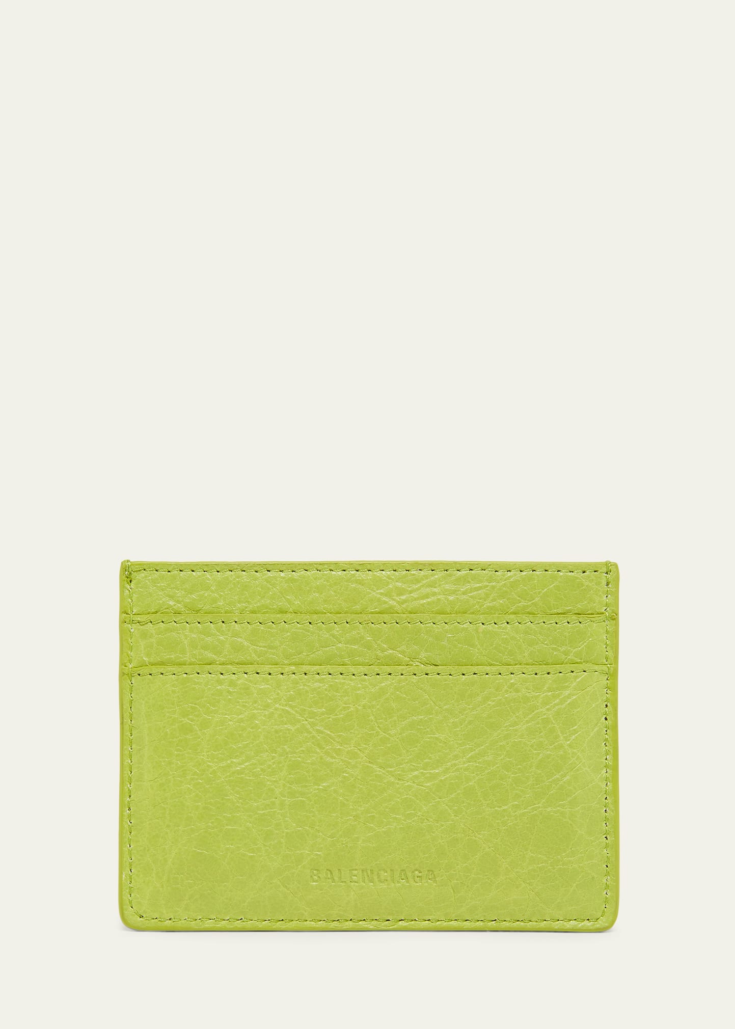 Balenciaga Le City Leather Coin and Card Holder - Bergdorf Goodman