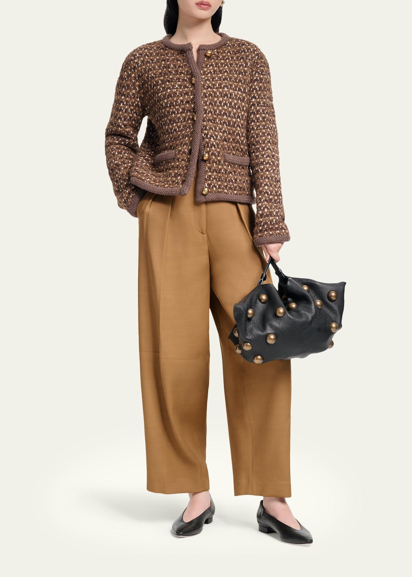 アルテリアULTERIOR RUNDOM BUSKET TWEED フードコート Altuzarra Conroy Tweed Jacket - Bergdorf Goodman