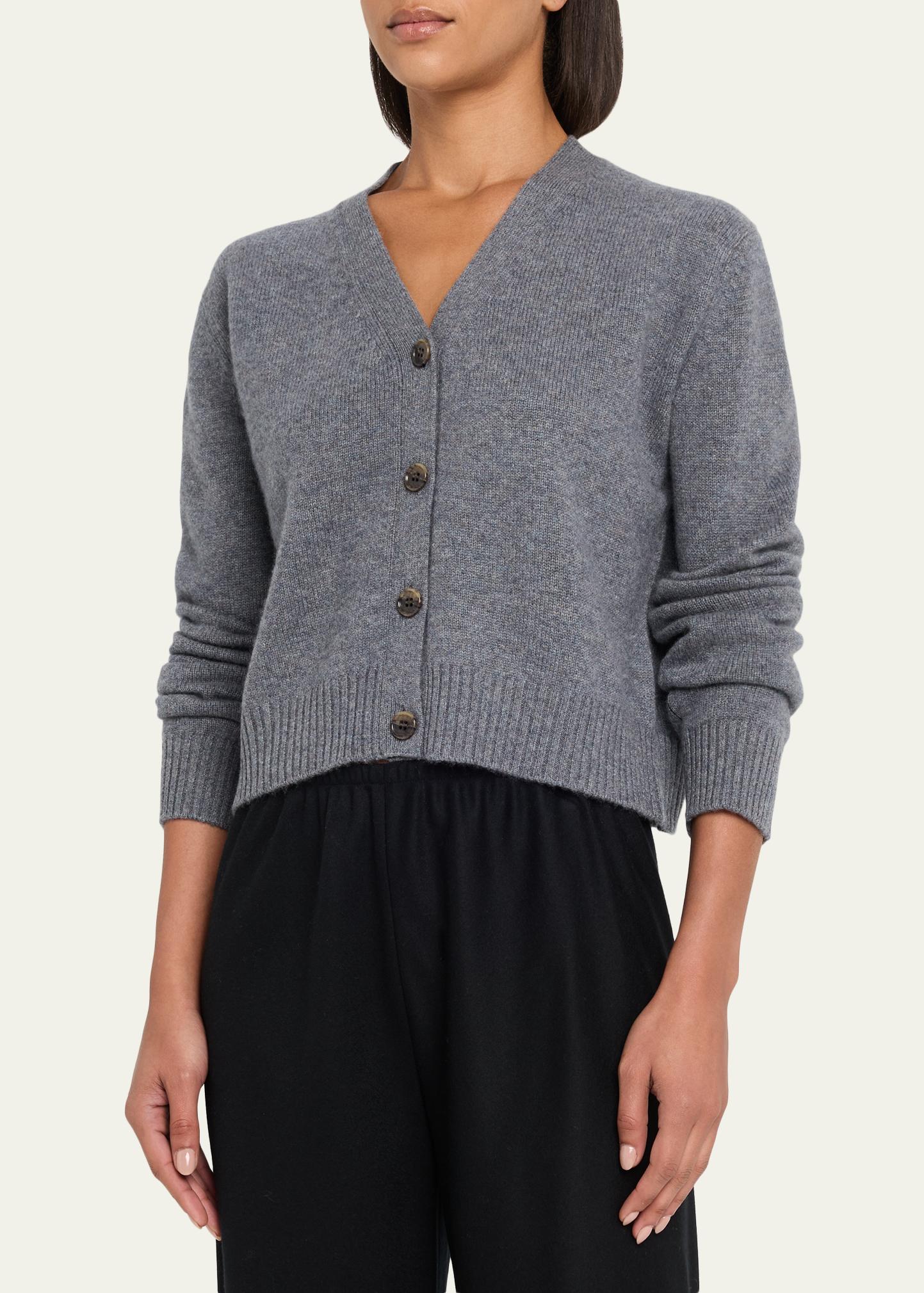 Lisa Yang Marion Cashmere V-Neck Cardigan - Bergdorf Goodman