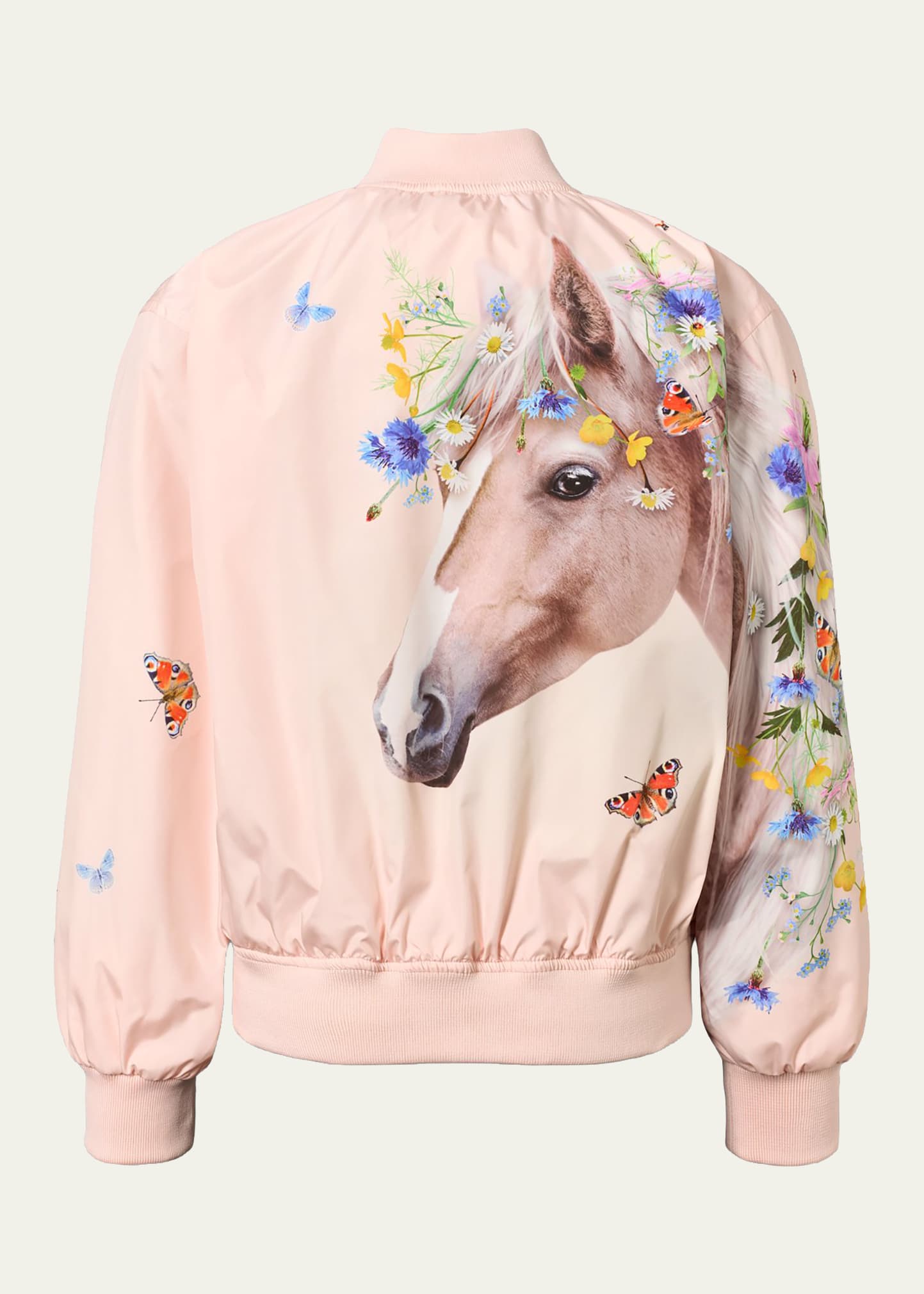 Molo Girl's Haliva Bomber Jacket, Size 8-14 - Bergdorf Goodman