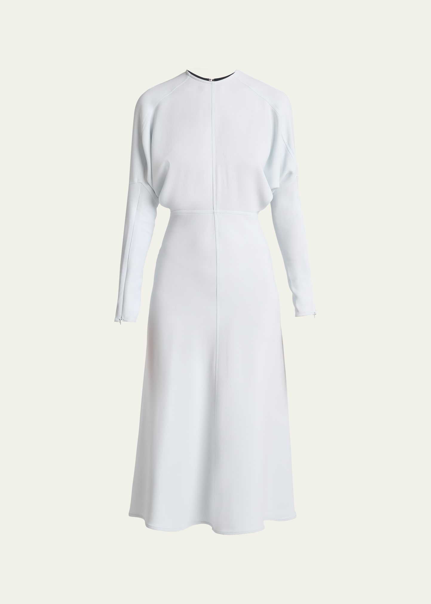 victoria beckham cady midi dress Cady midi dress - dark green