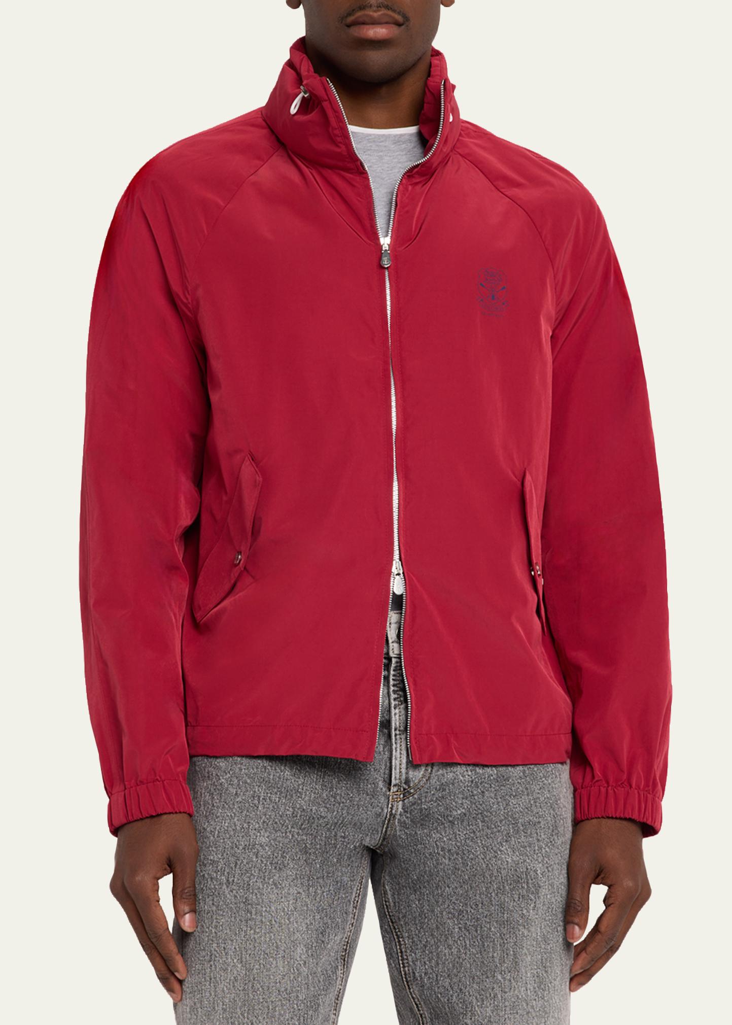 Brunello Cucinelli Men's Water-Resistant Full-Zip Jacket