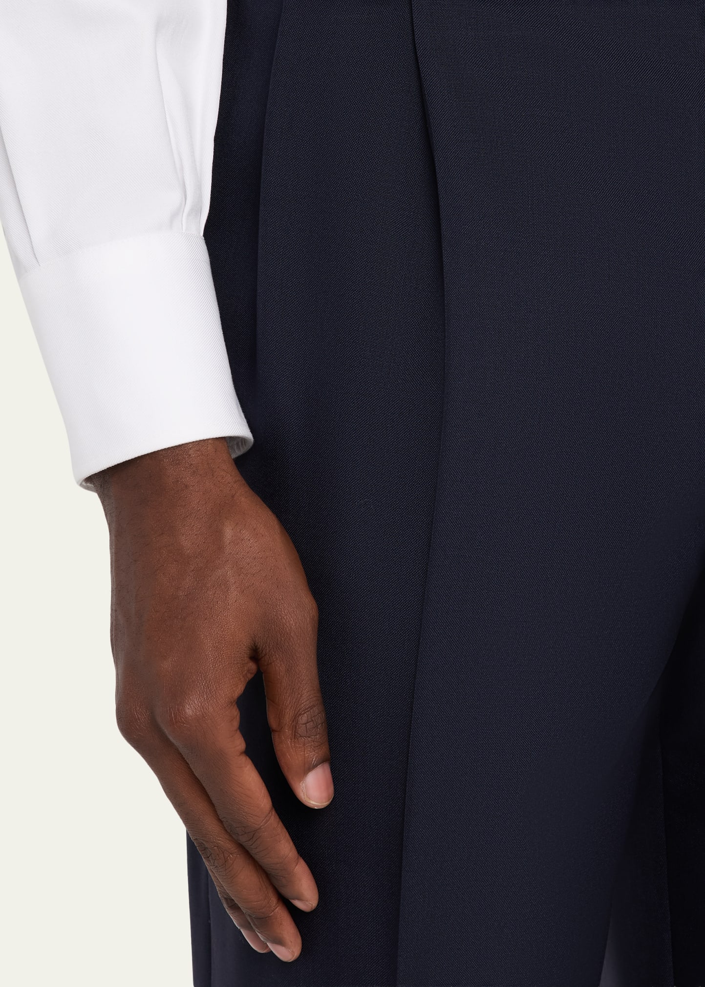 Brunello Cucinelli Men's Virgin Wool Trousers - Bergdorf Goodman