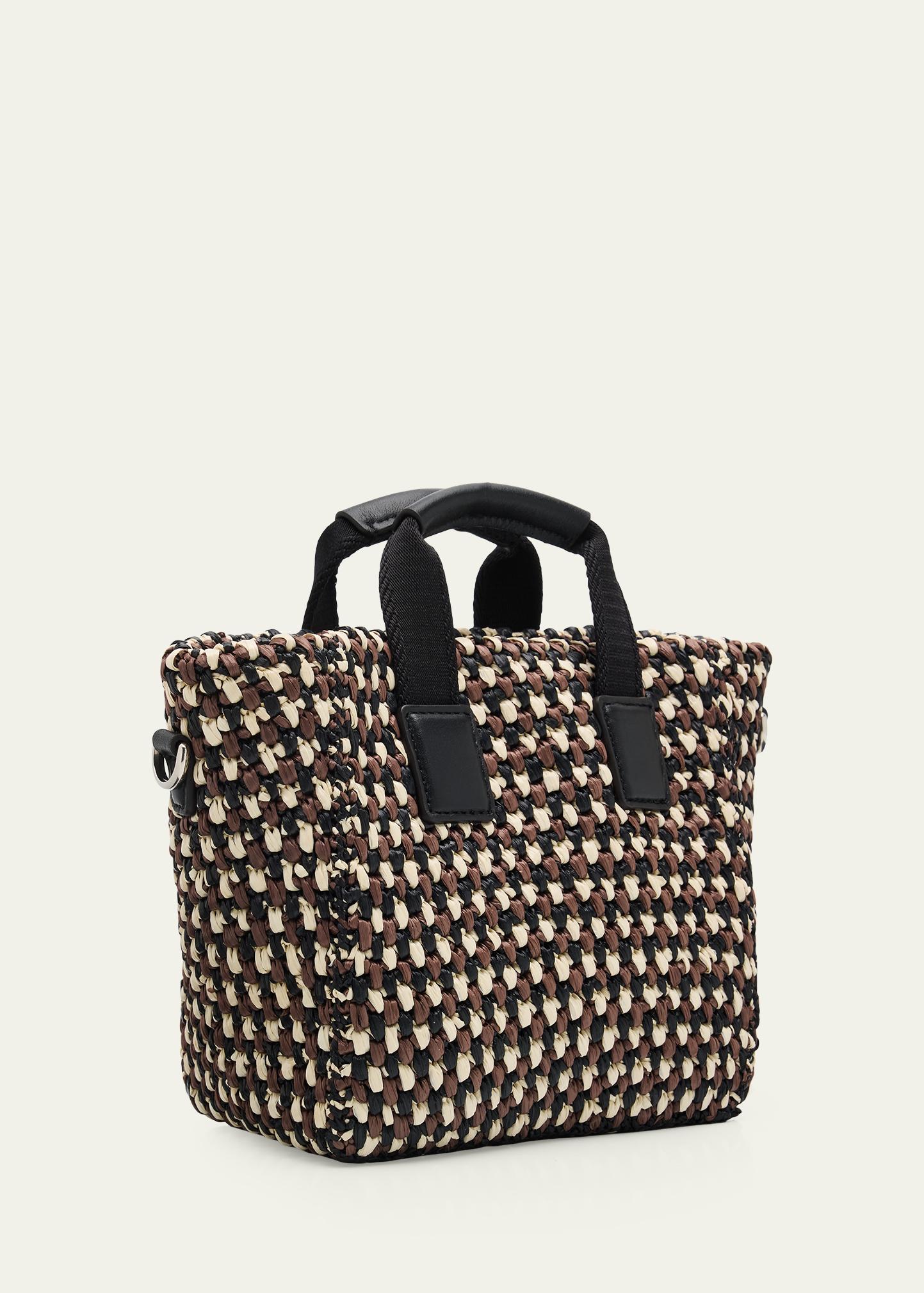 Moncler Caradoc Micro Raffia Crochet Tote Bag - Bergdorf Goodman