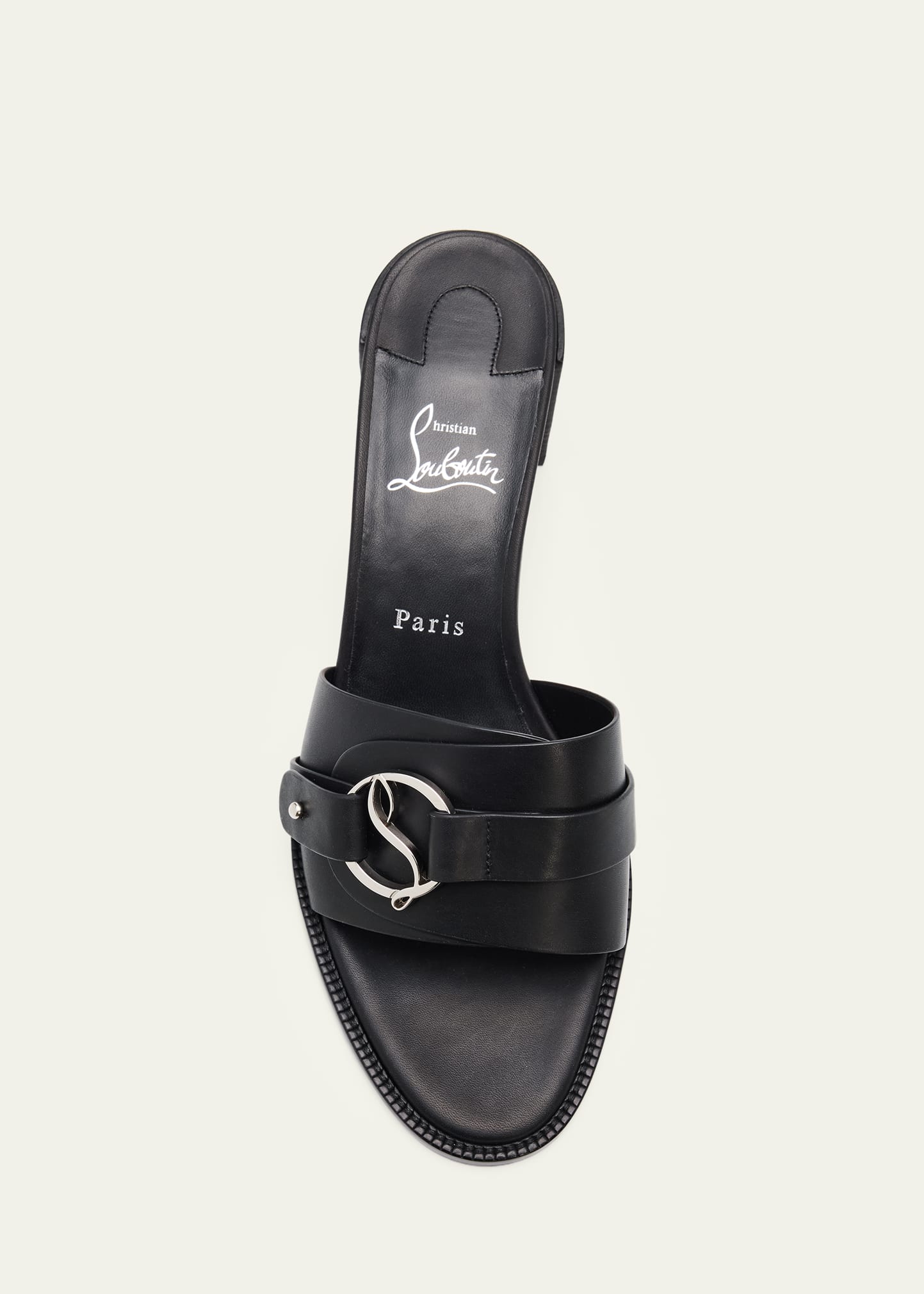 Christian Louboutin 55mm Her in Roma Leather Mules - Bergdorf Goodman