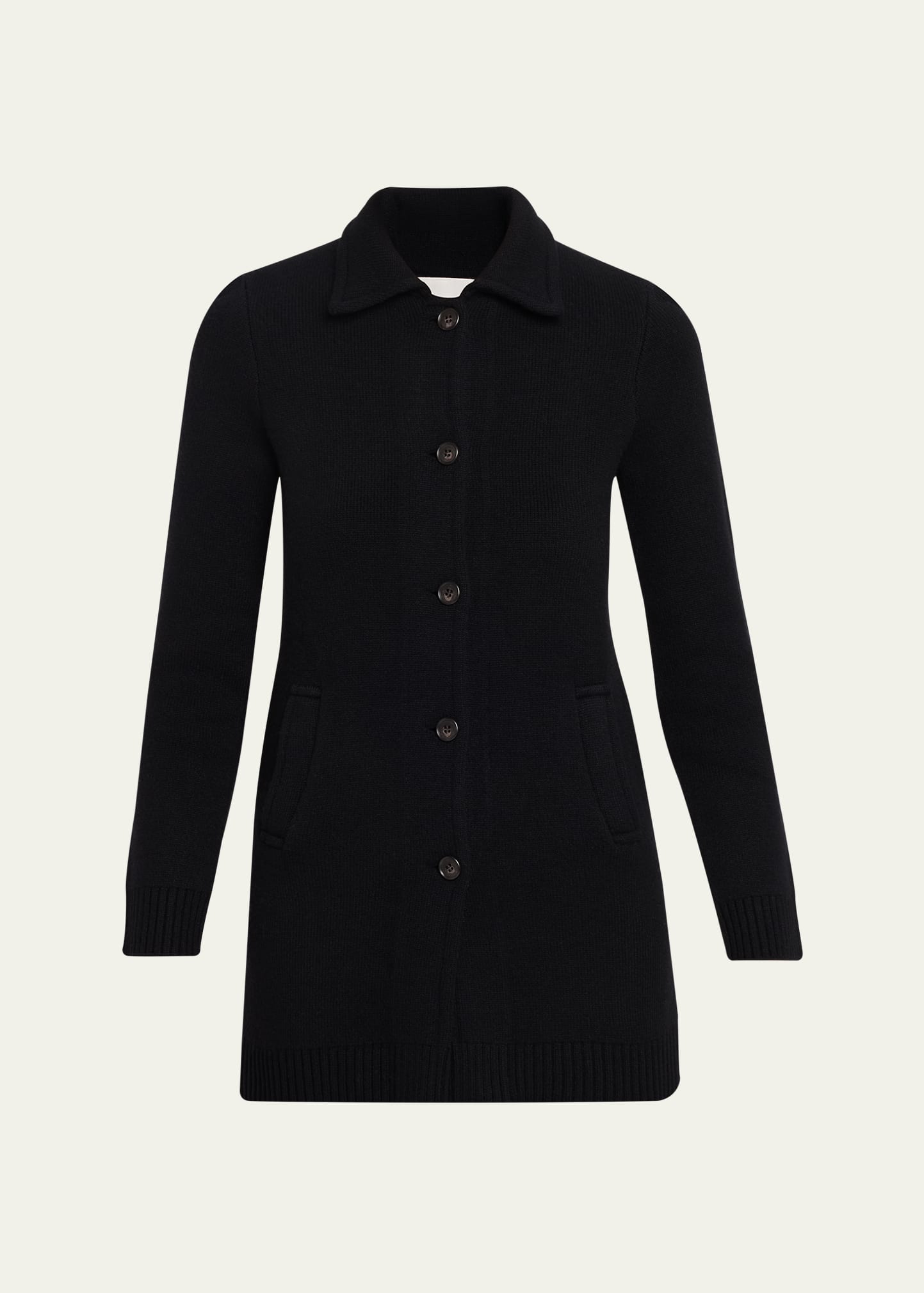 ミュージシャン CHRONOIZM COLLARED CARDIGAN <BLACK> XXL Lisa Yang Ulva Cashmere Collared Cardigan - Bergdorf Goodman