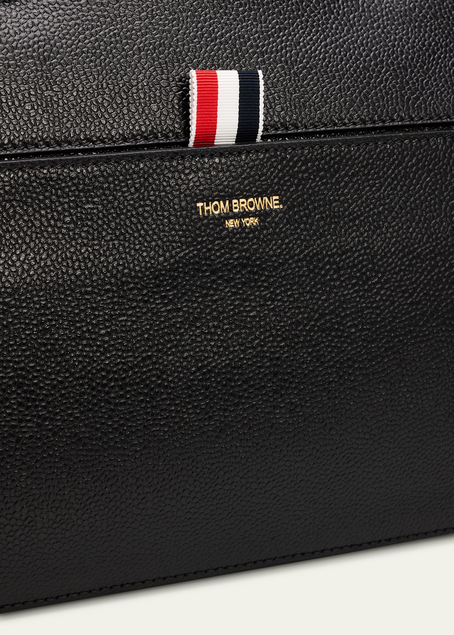 Thom Browne Men's Soft Pebble Grain Medium Duffle Bag - Bergdorf