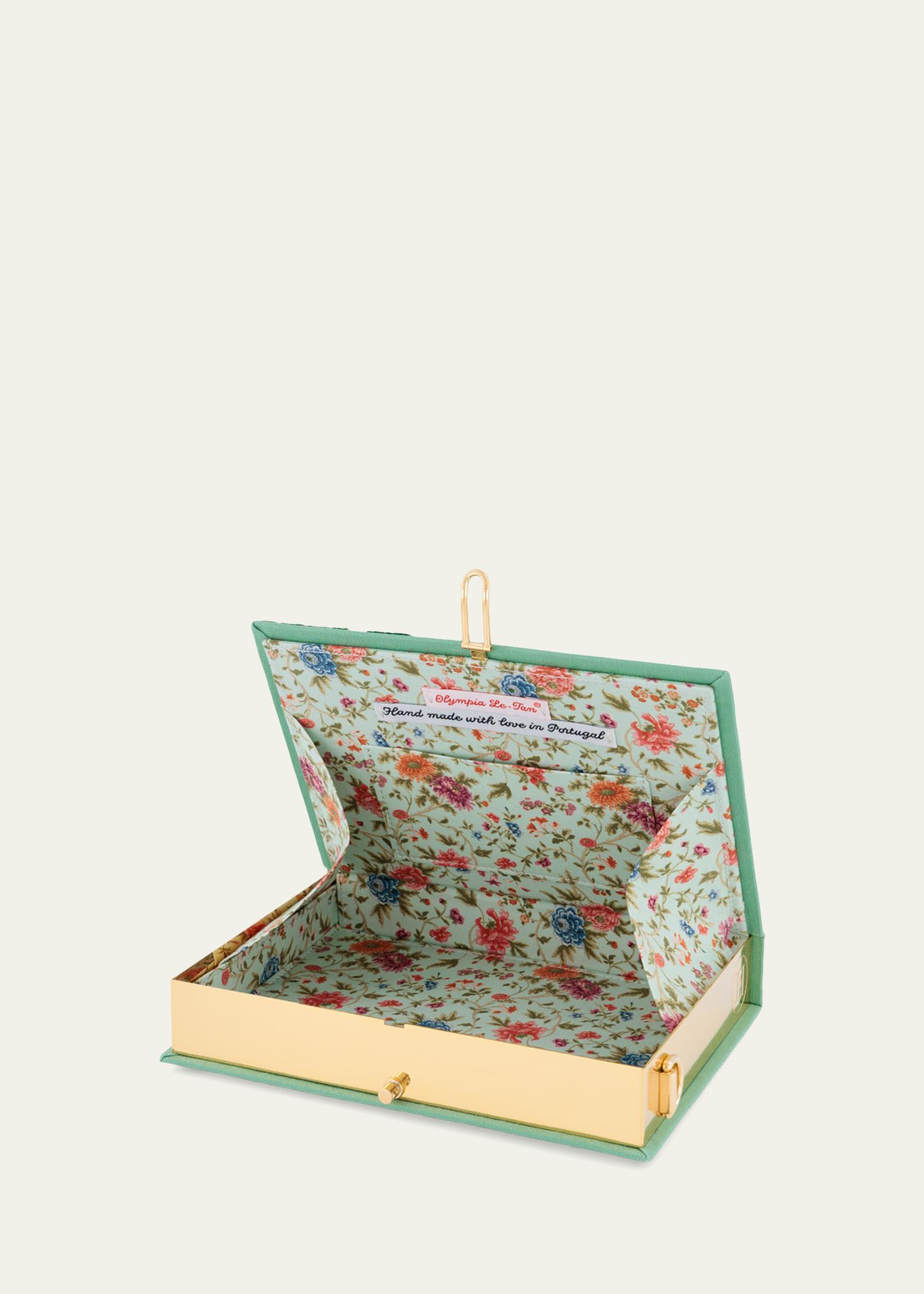 Olympia Le-Tan Pina Colada Book Clutch Bag with Strap - Bergdorf