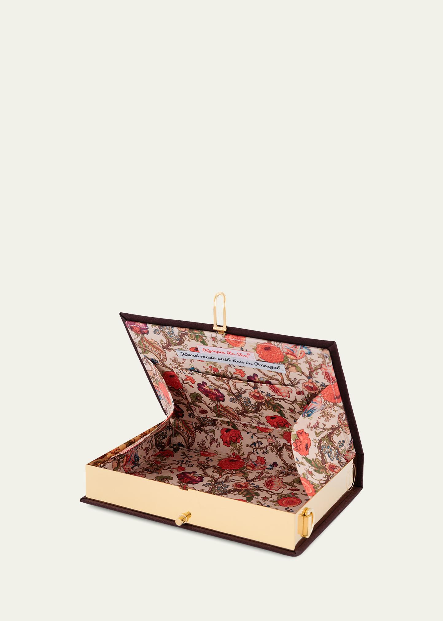 Olympia Le-Tan It's Cocktail Time Book Clutch Bag with Strap